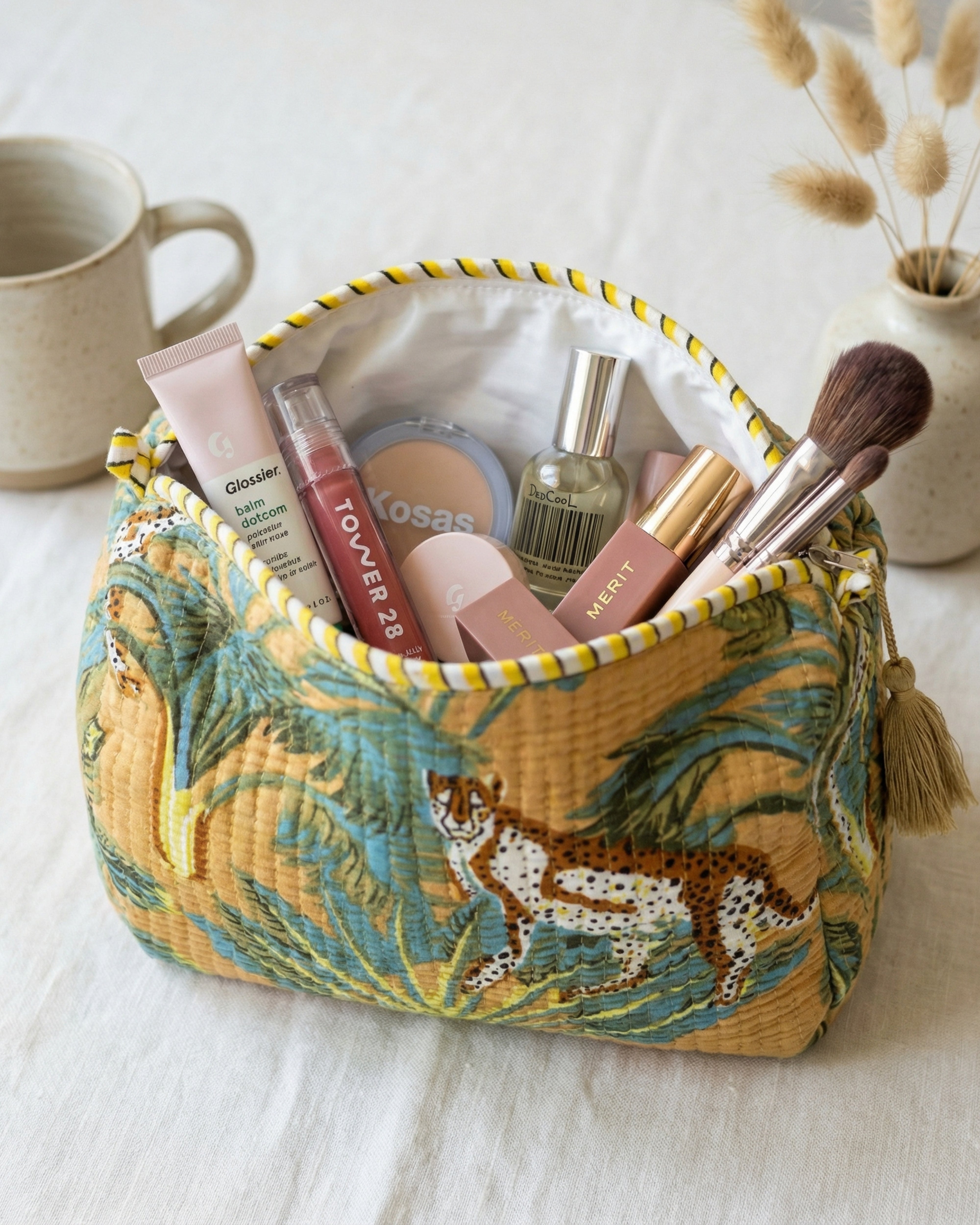 KENYA YELLOW POUCH SET