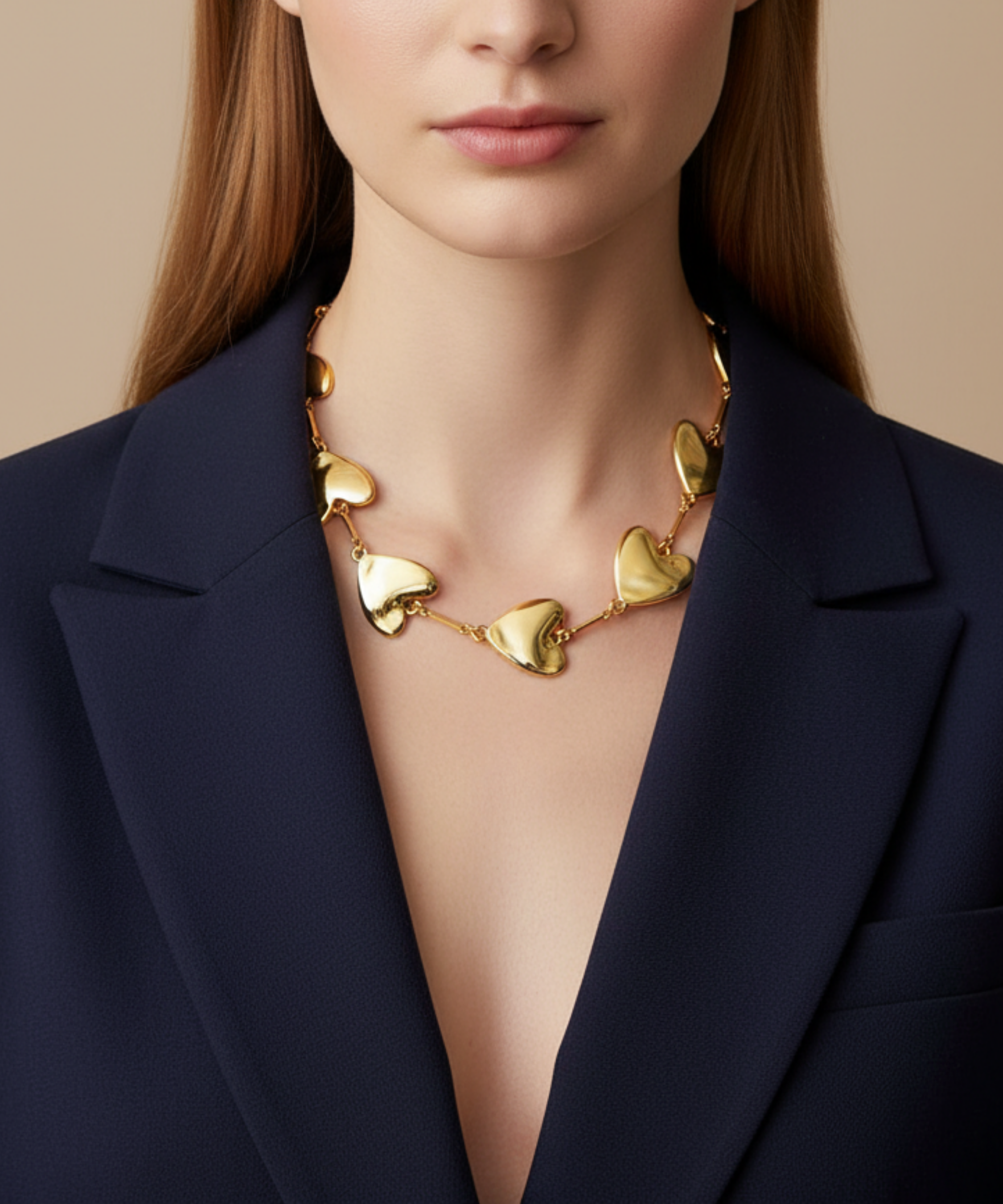 RADIANT PULSE HEART NECKLACE