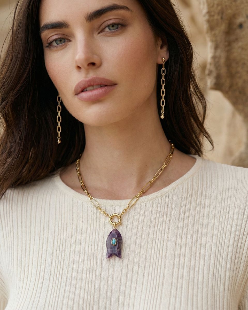 LUCKY FISH NECKLACE