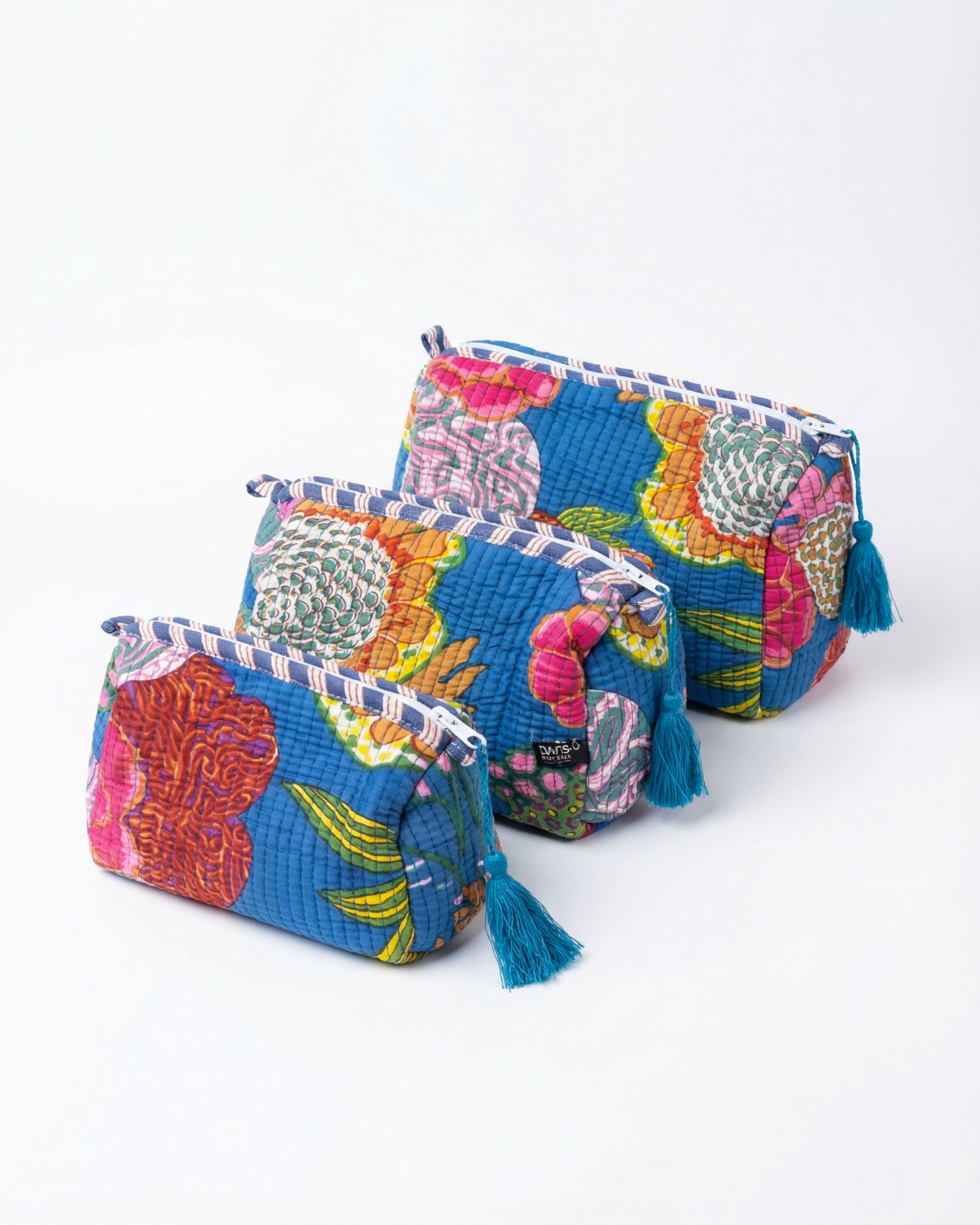 PAINTED PETALS POUCH SET