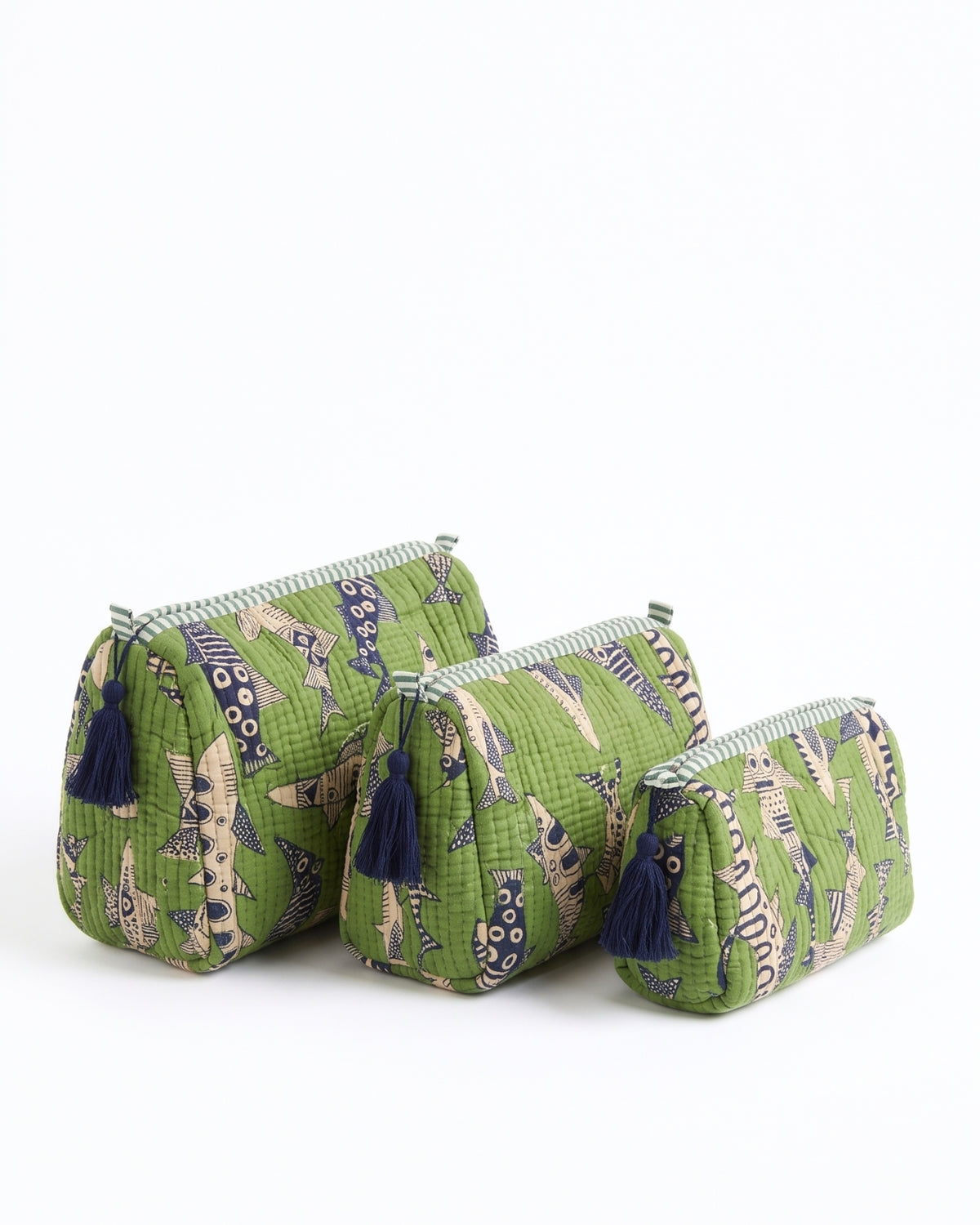 SAFARI VERDE POUCH SET