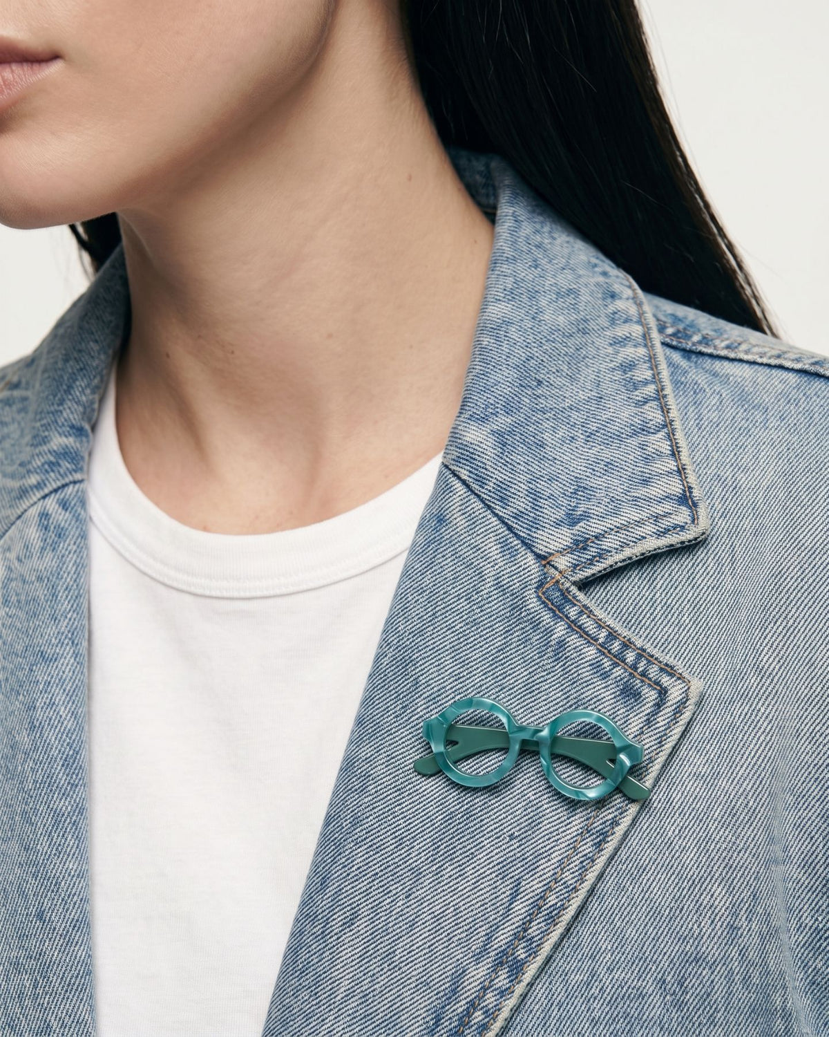 EYEGLASSES BROOCH