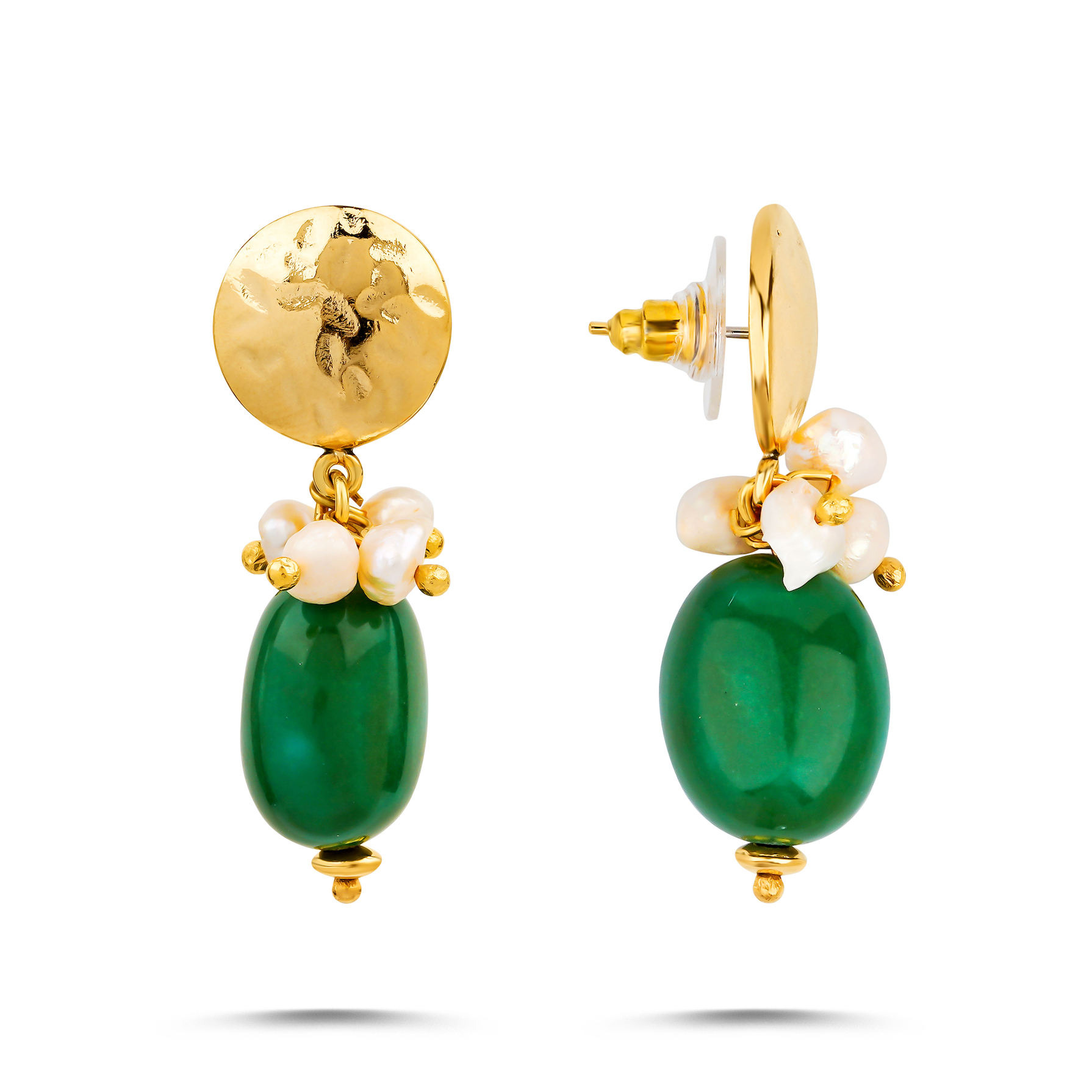 BONBON GREEN EARRINGS