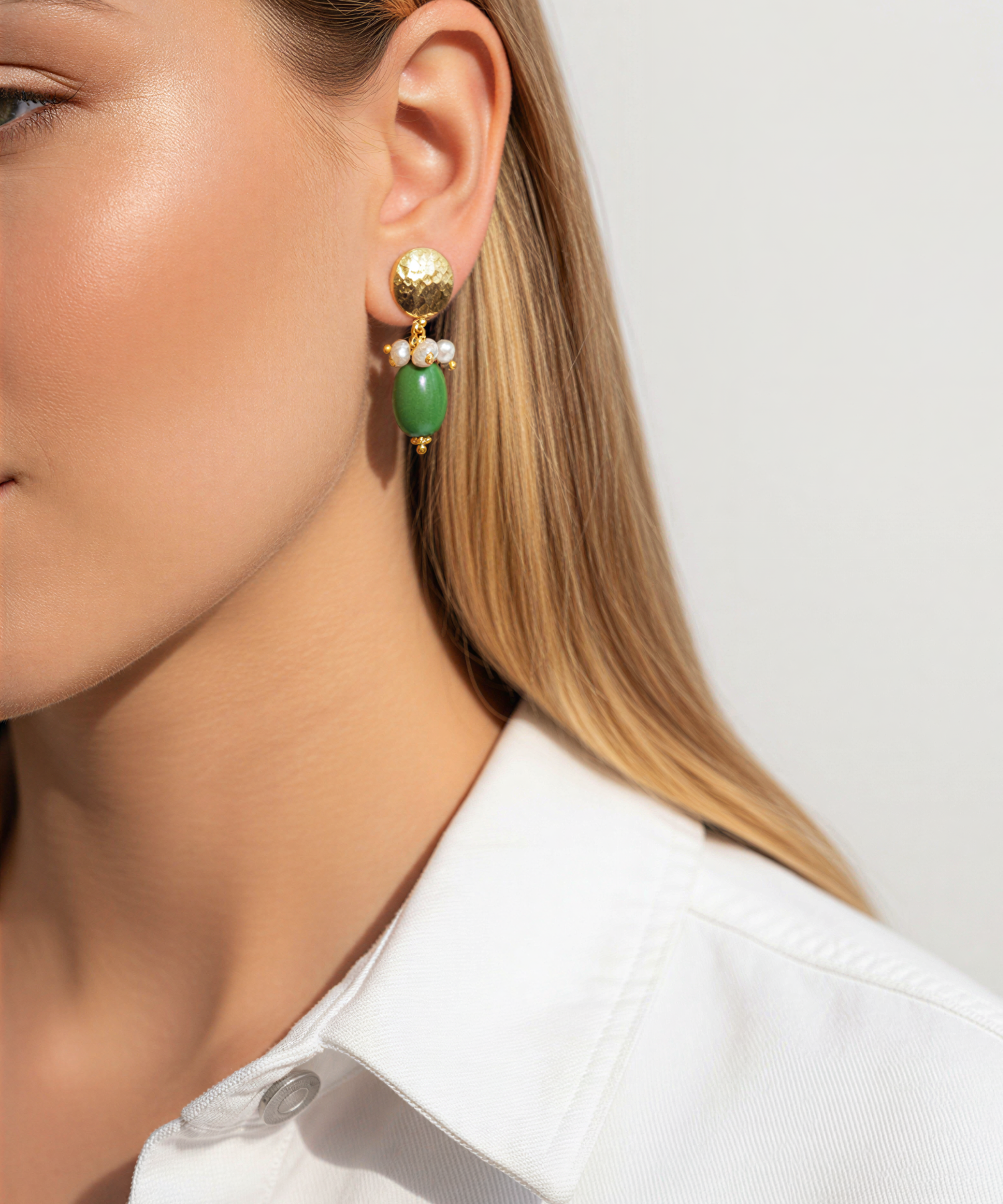 BONBON GREEN EARRINGS