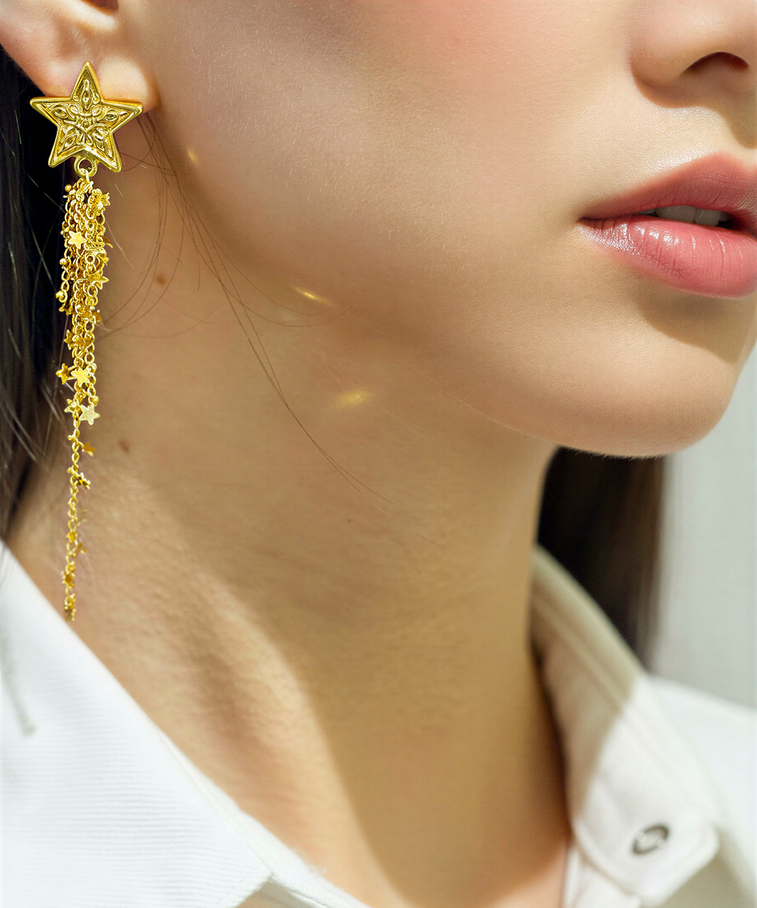 SHINNING MEGASTAR EARRINGS