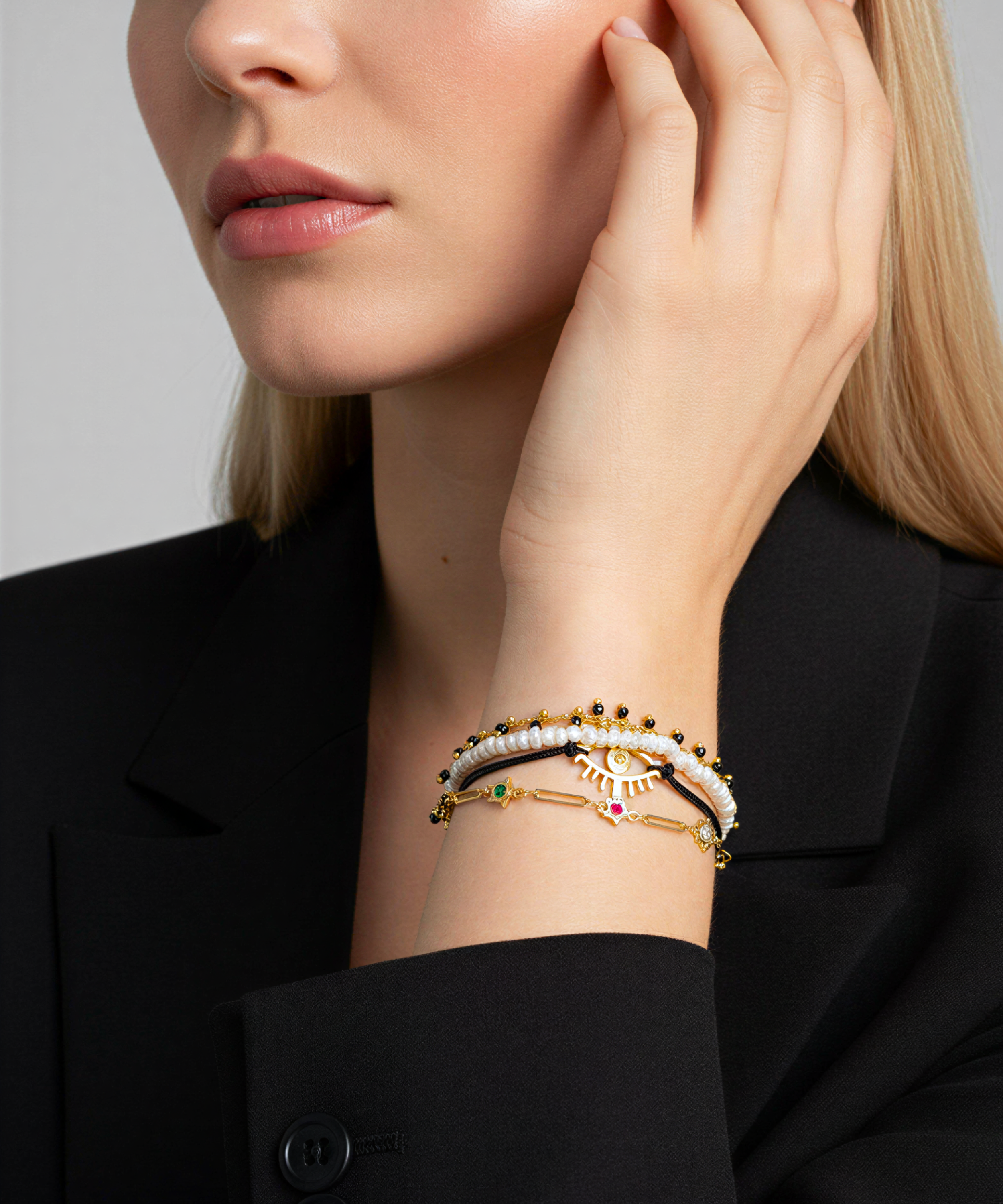 GYPSY BLACK PEARL BRACELET