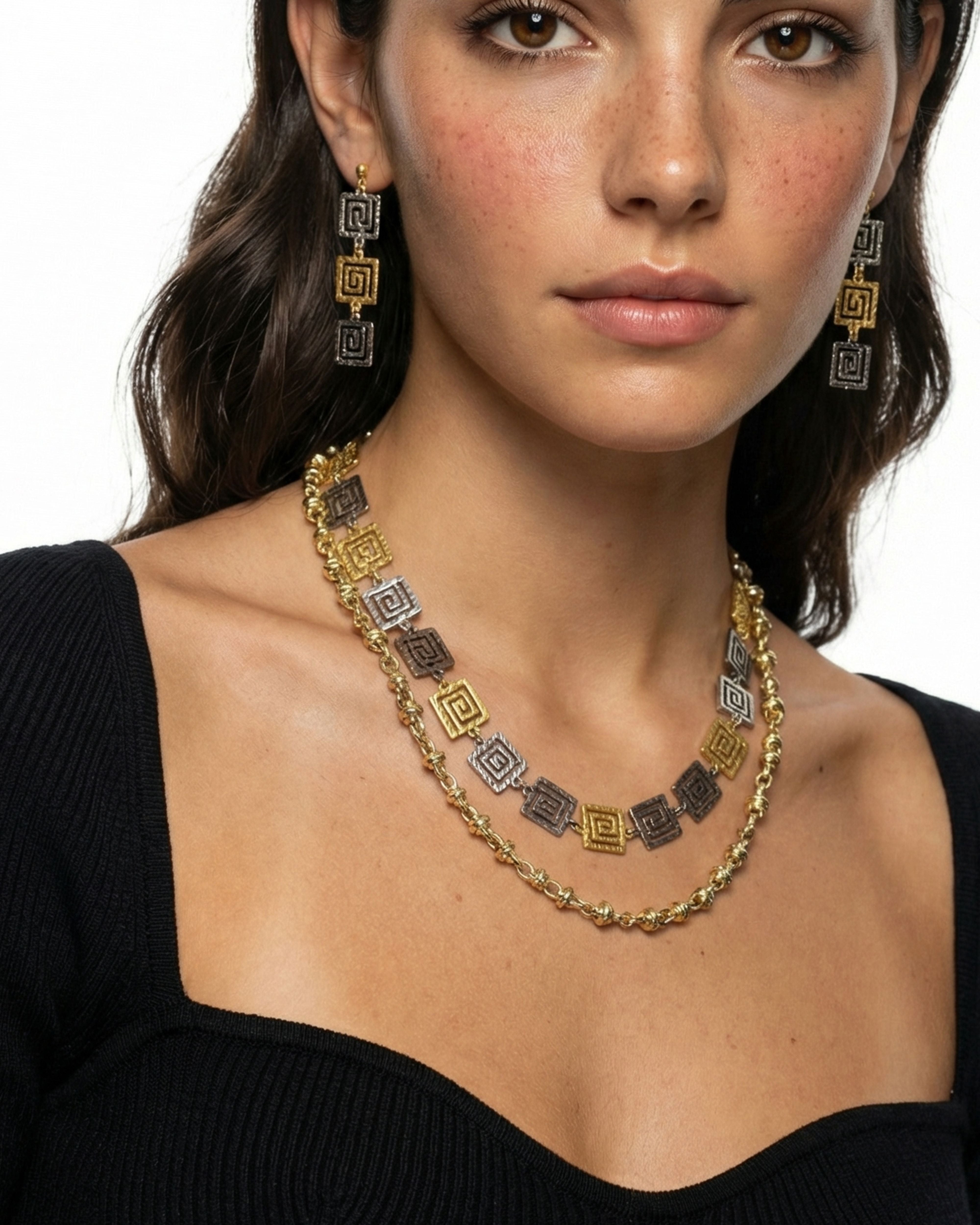 BOLD TRINITY EARRINGS