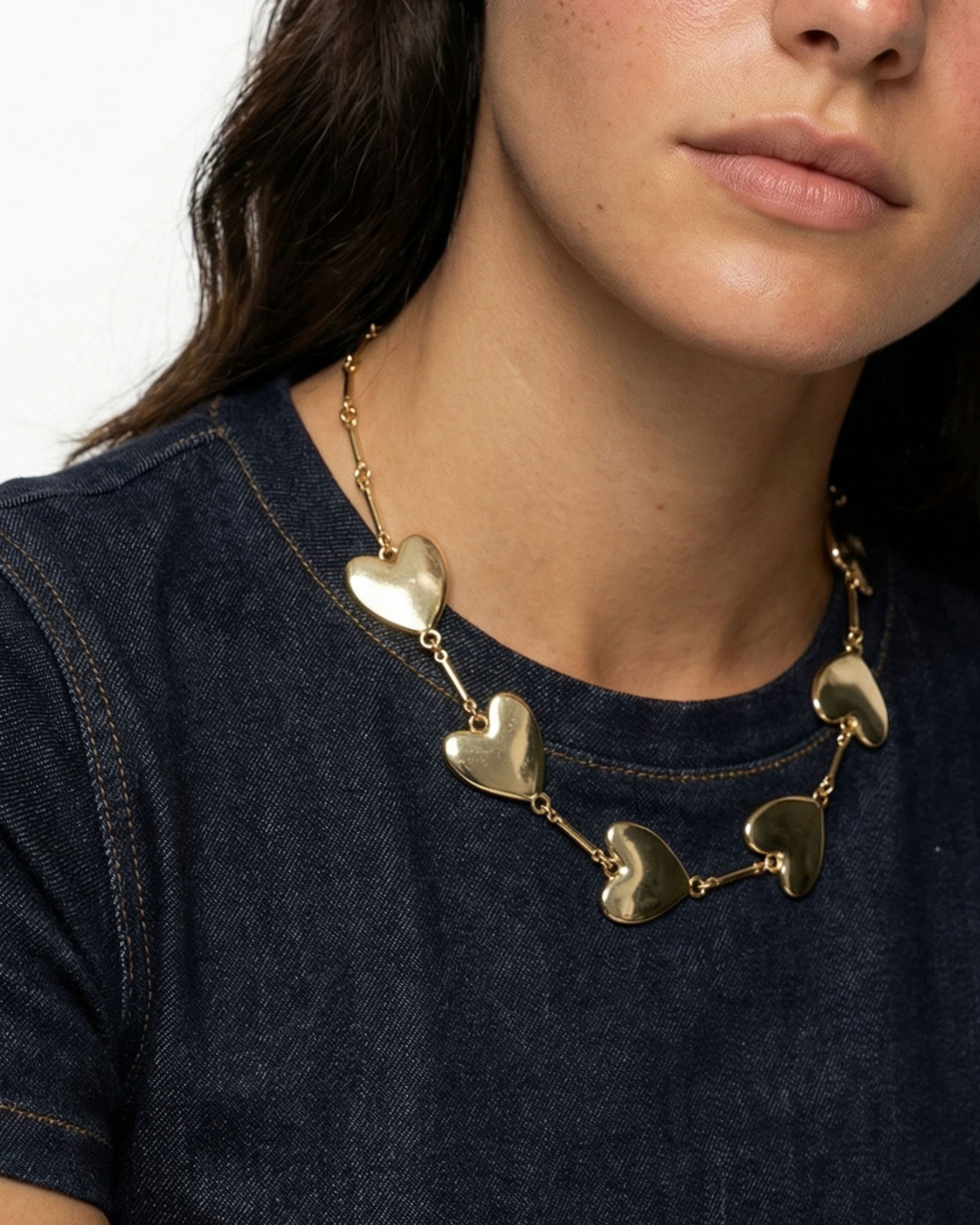 RADIANT PULSE HEART NECKLACE