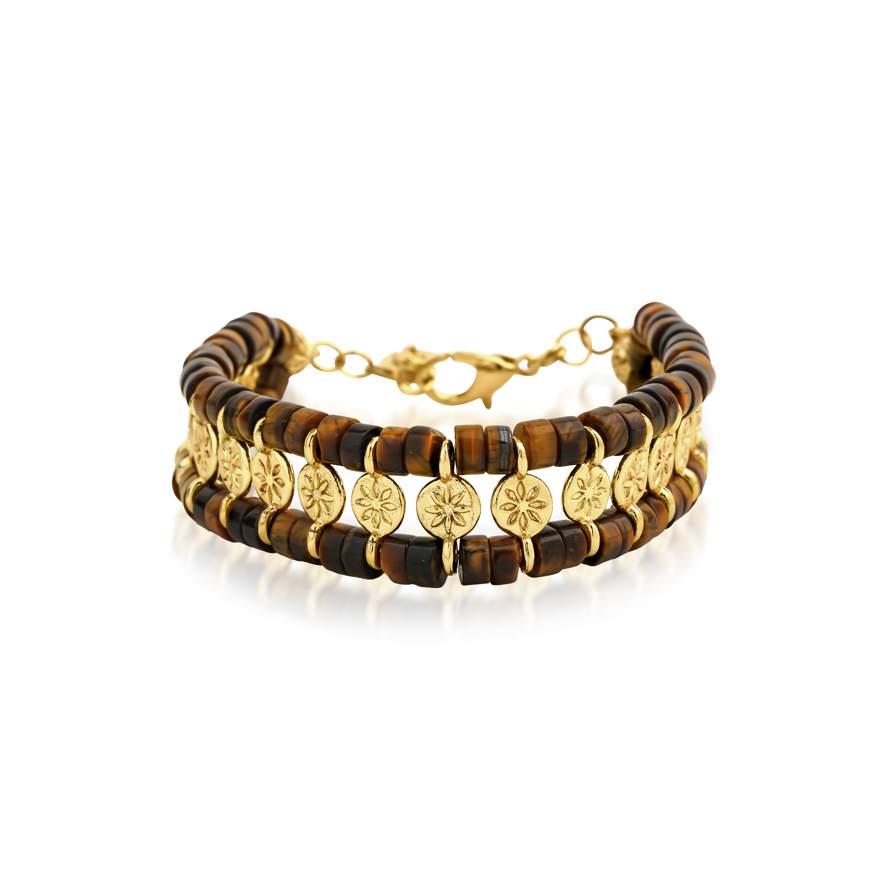 GRECO TIGER EYE BRACELET