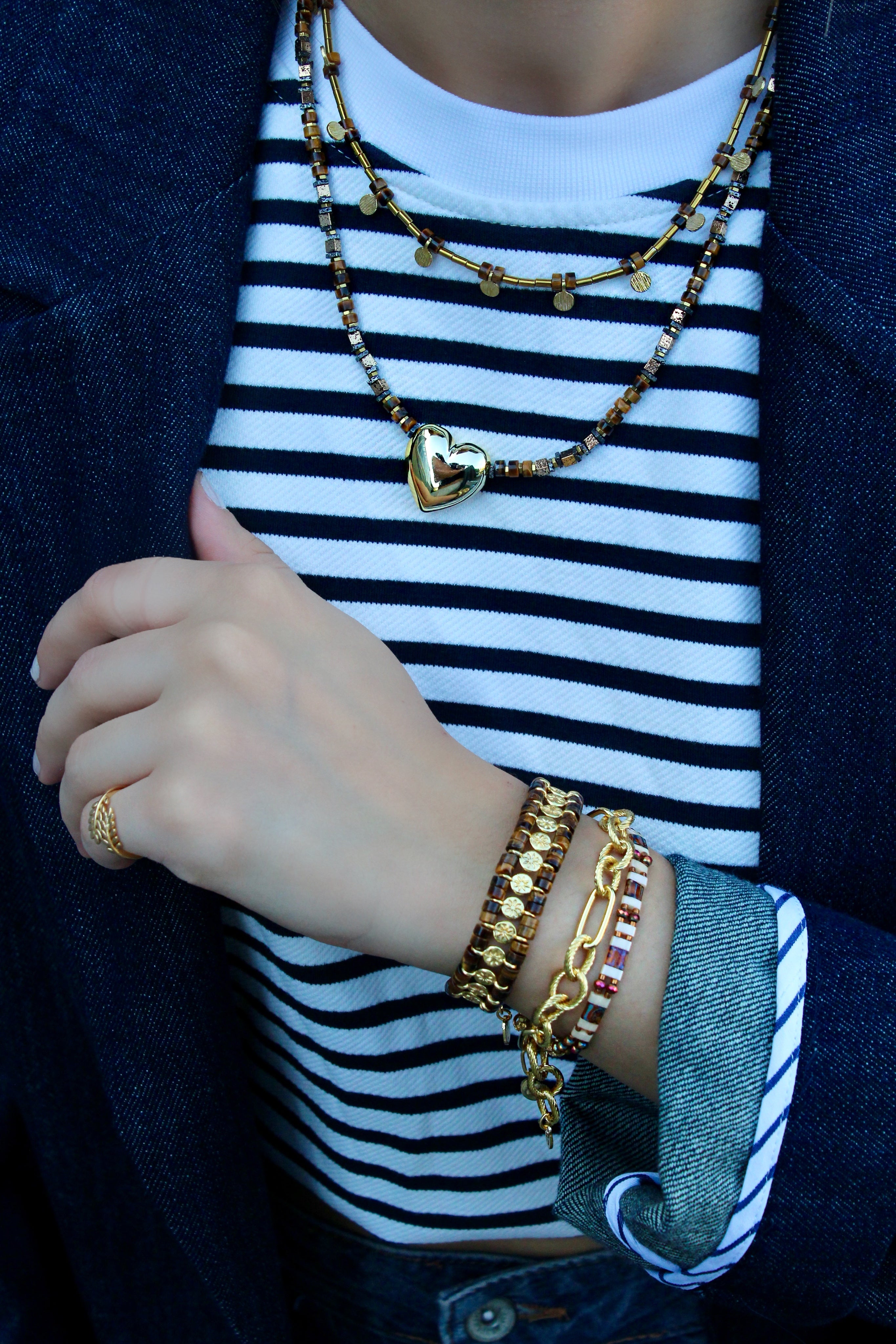 GRECO TIGER EYE BRACELET