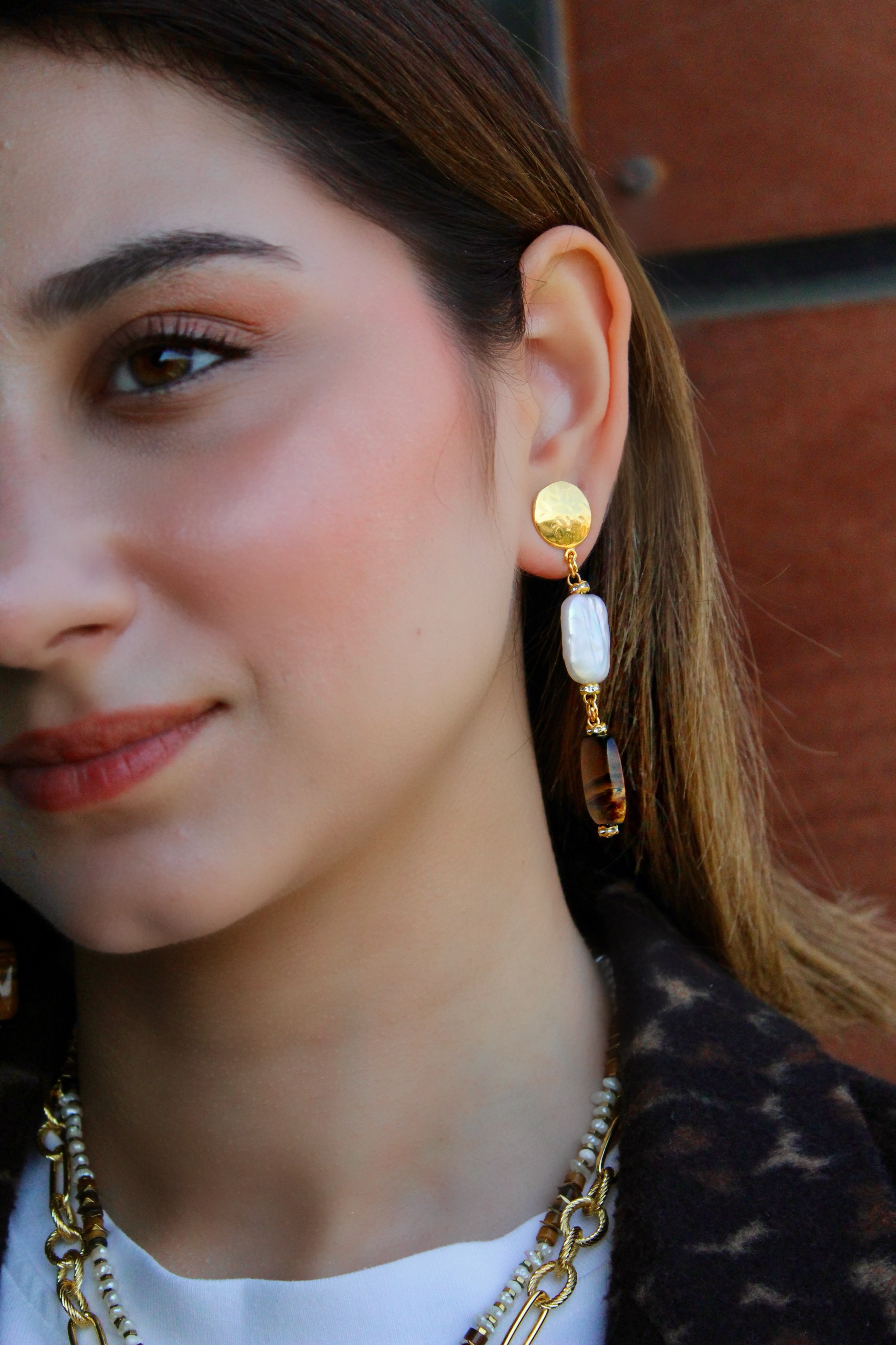 SOLARA AMBER EARRINGS