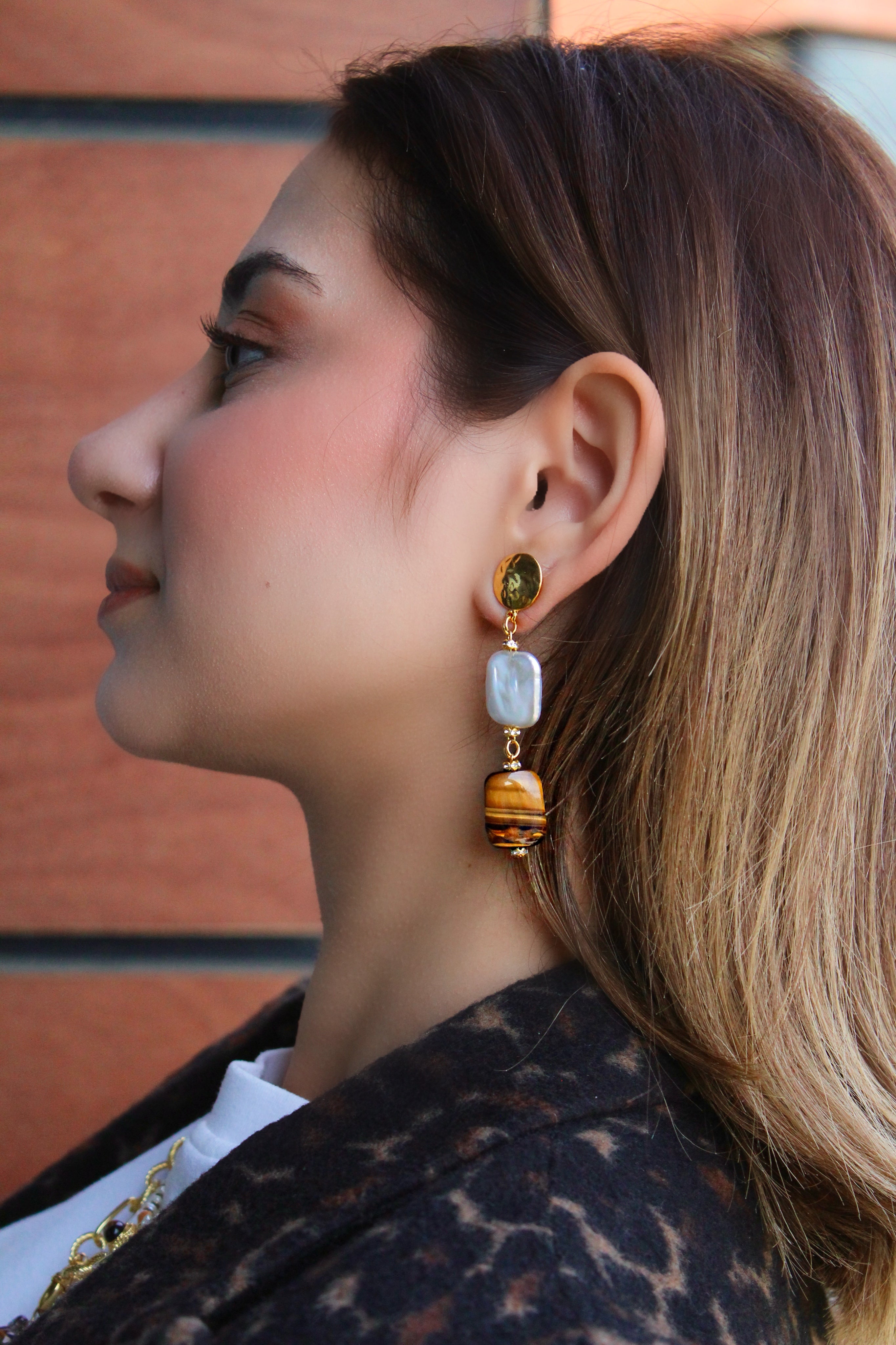 SOLARA AMBER EARRINGS