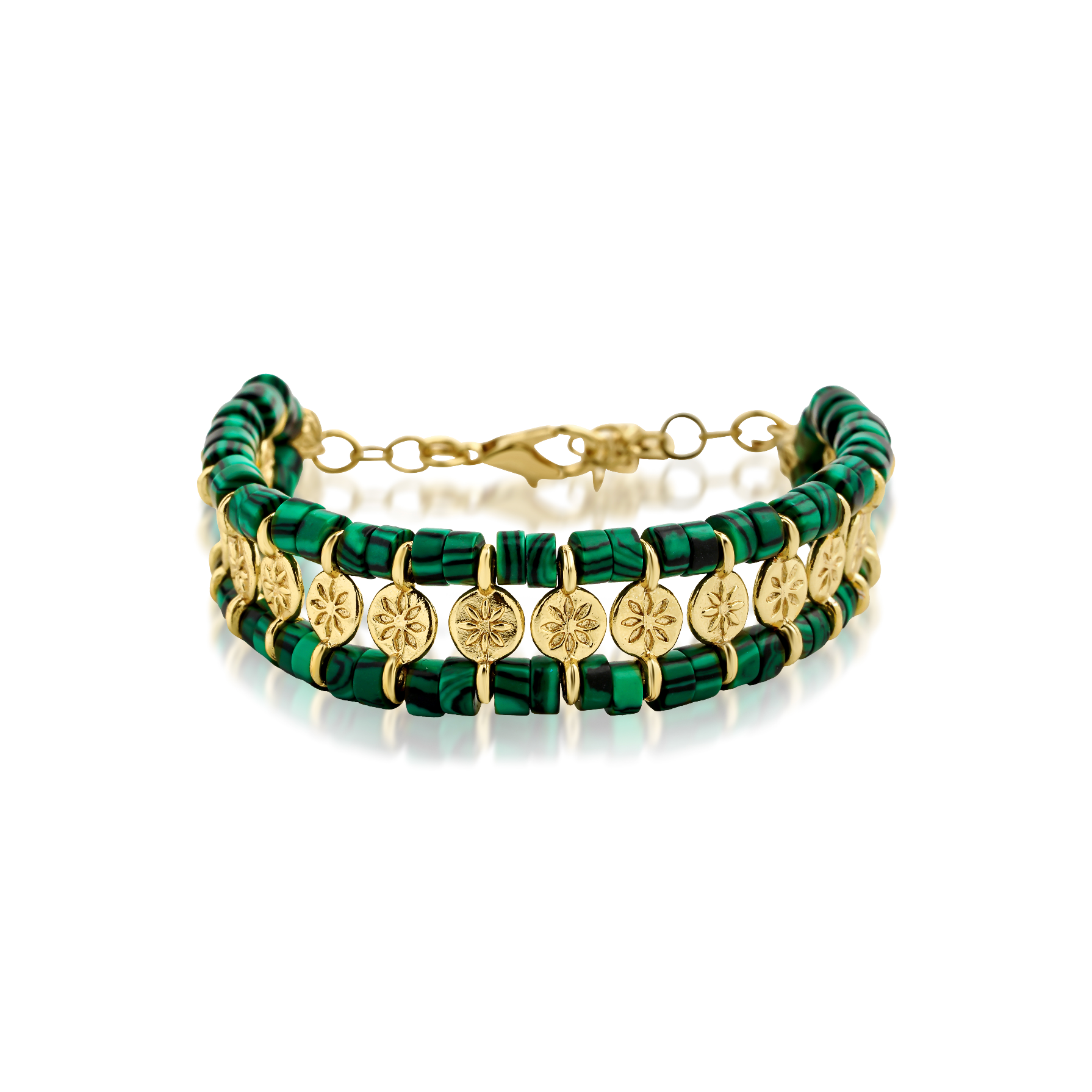 GRECO MALACHITE BRACELET