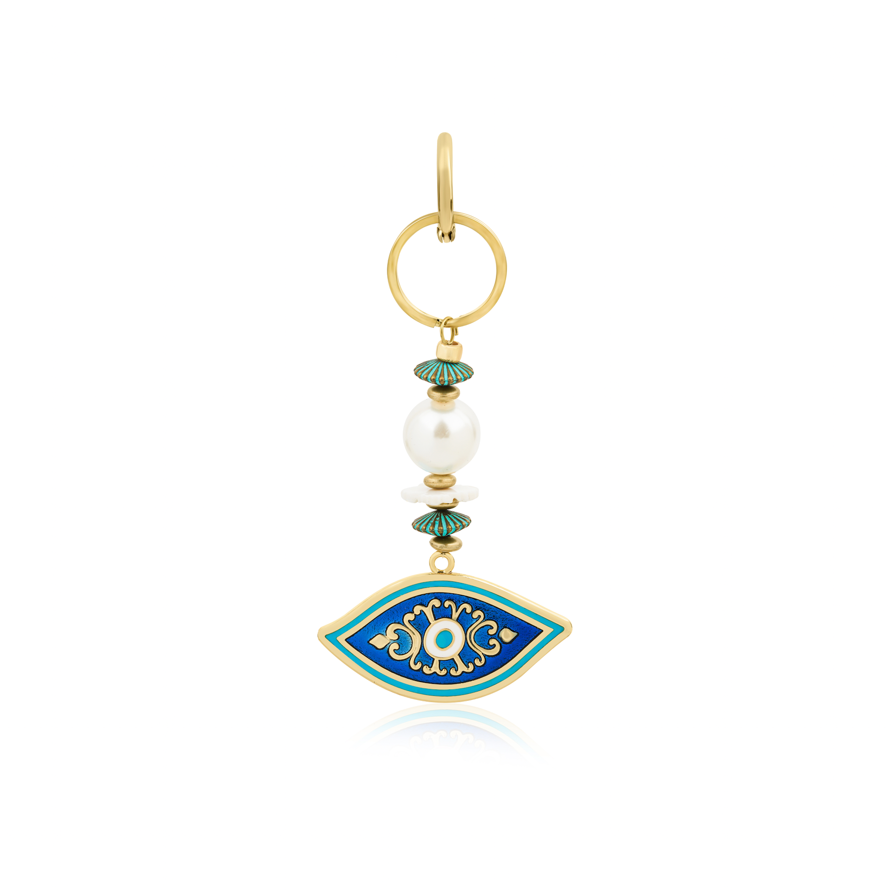 TILSIM NAVY EVIL EYE KEYCHAIN / BAG CHARM