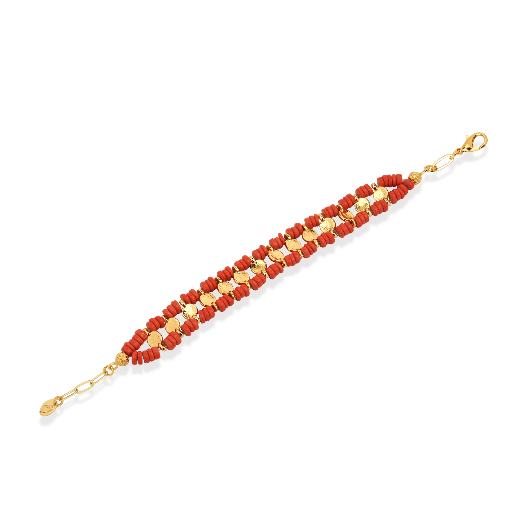GRECO SUNSET CORAL BRACELET