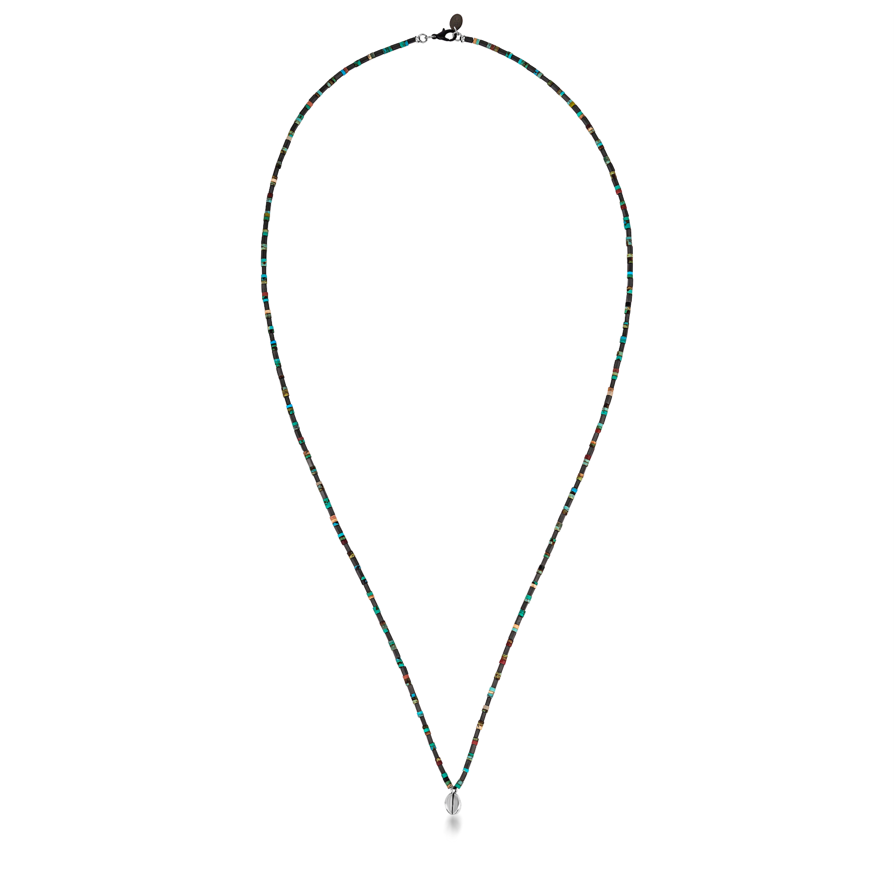 IBIZA TURQUOISE NATURAL STONE LONG NECKLACE