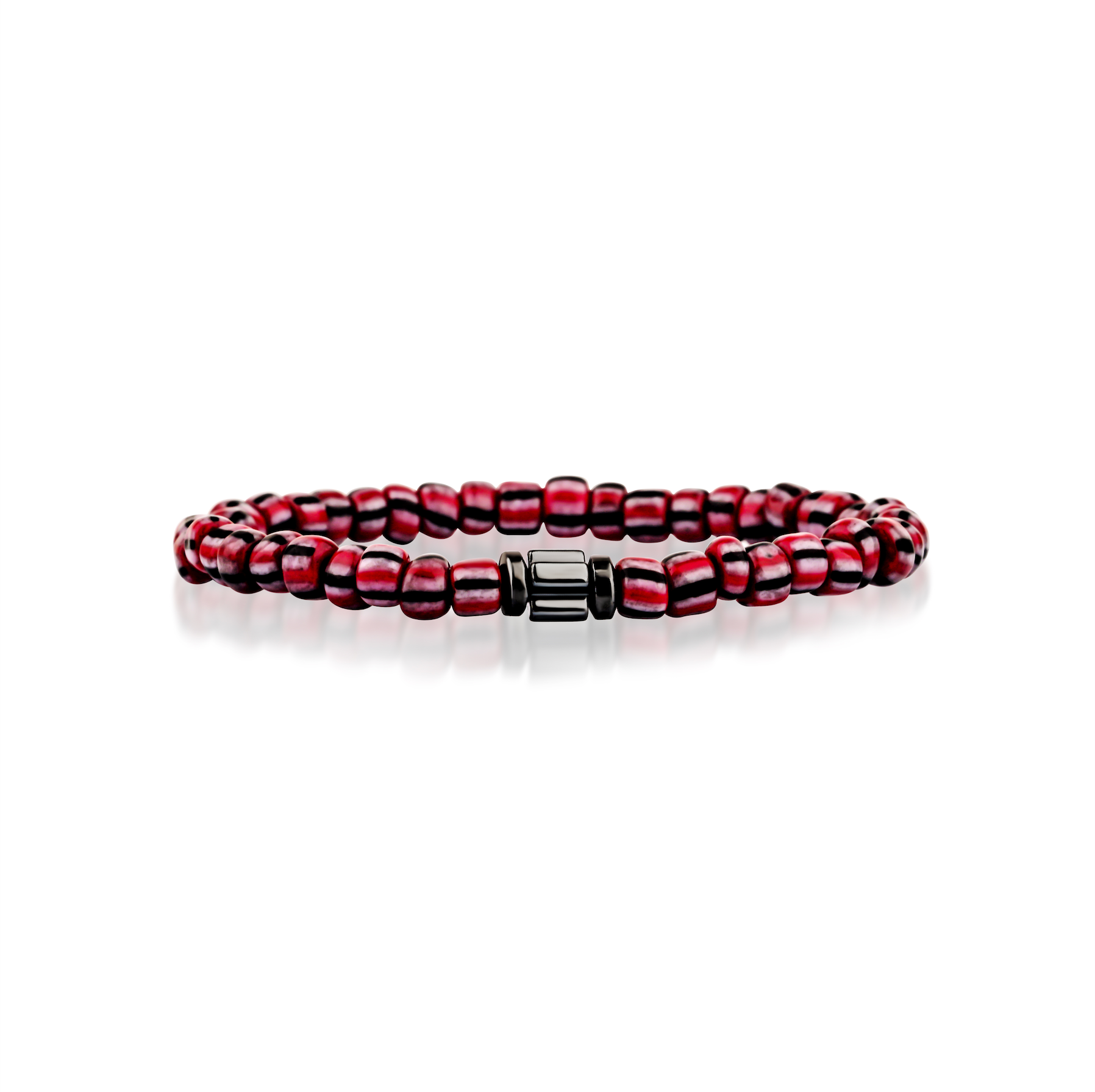 RETRO GLASS BEADED BRACELET