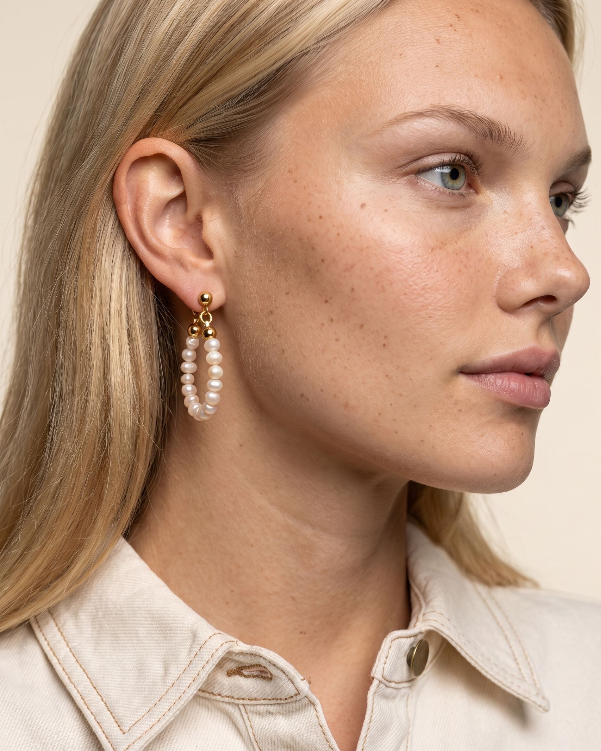 SERENE MYSTIC RHYTHMS PEARL EARRINGS