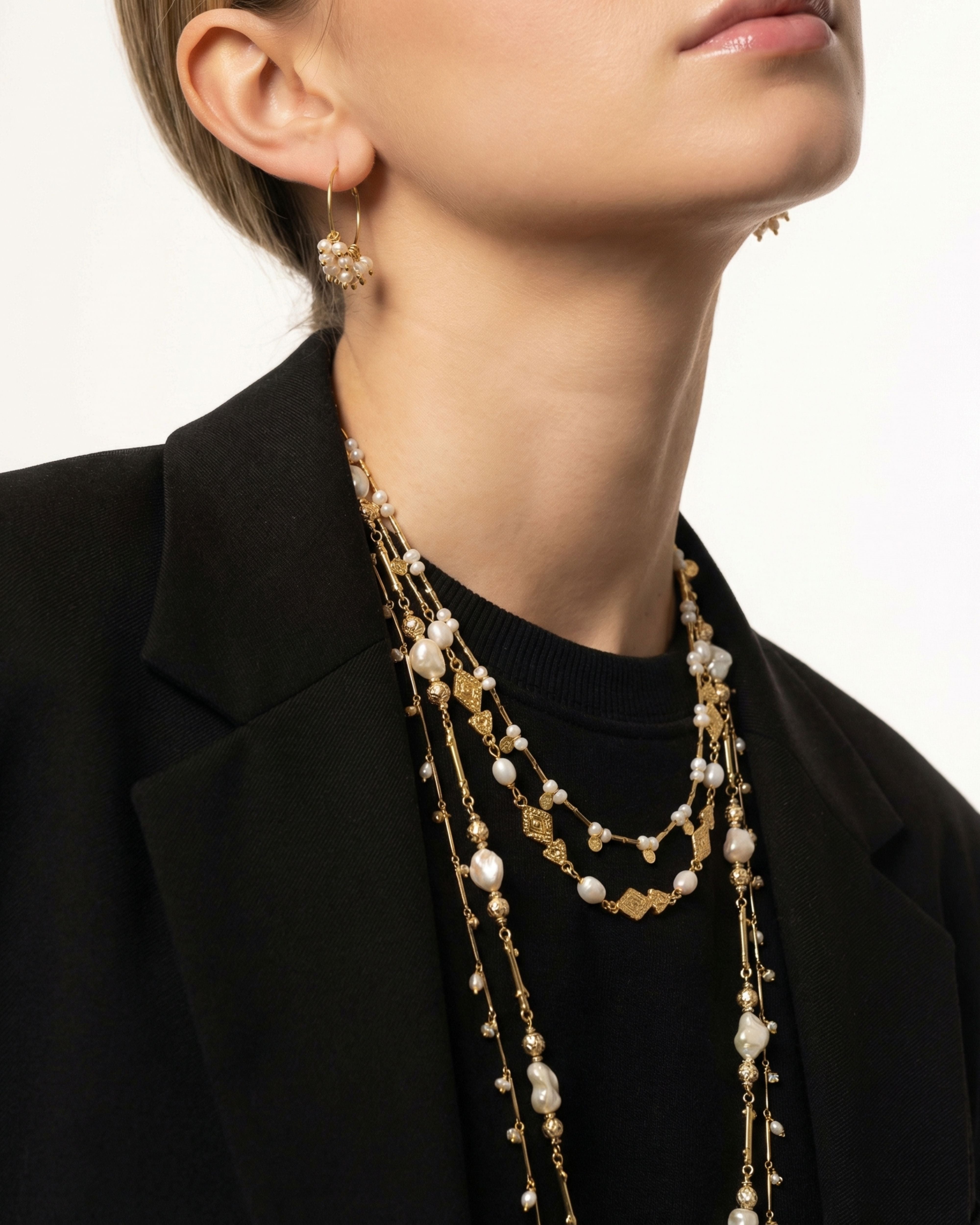 DIANA PEARL EARRINGS