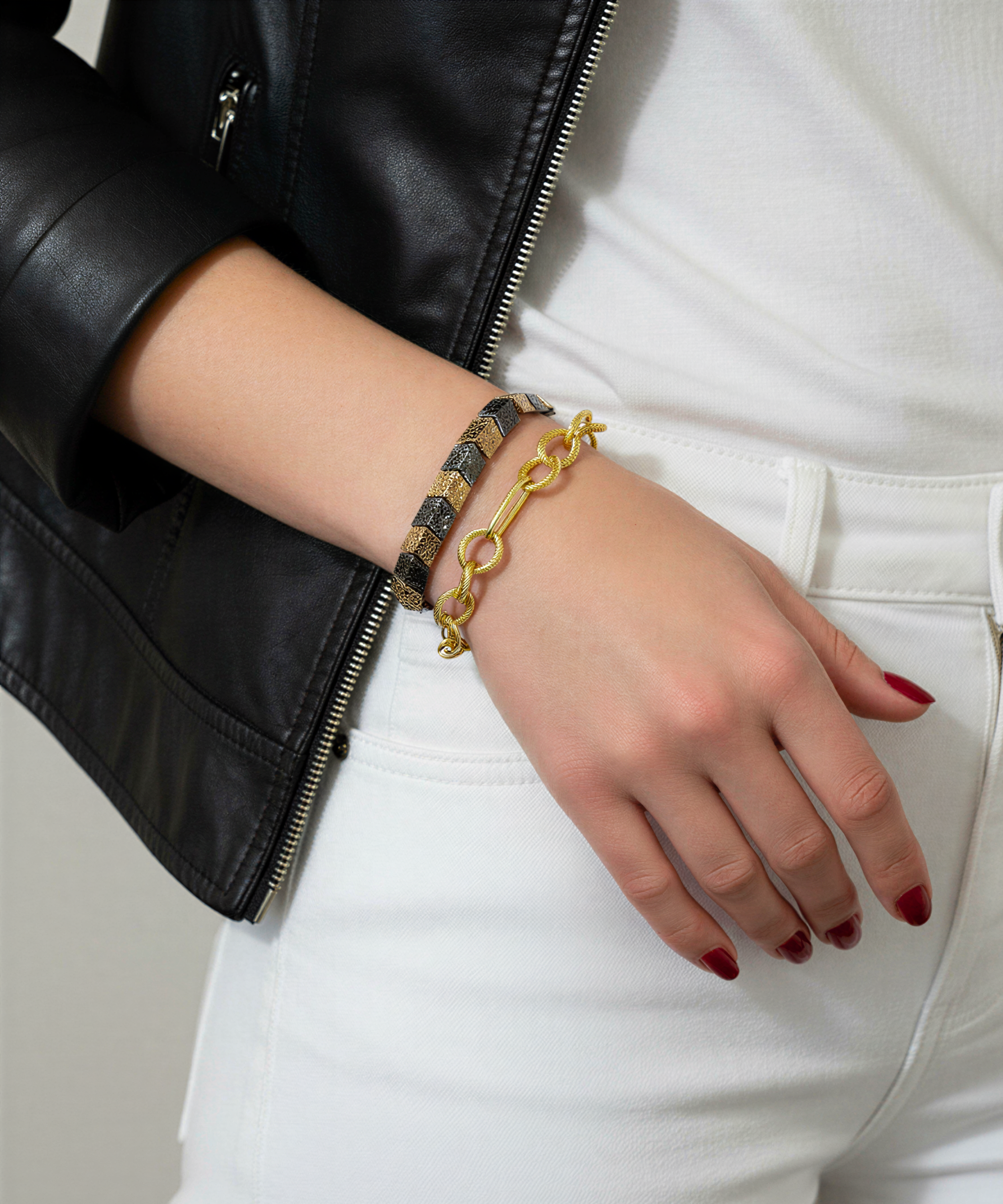 OLYMPIA LINK CHAIN BRACELET