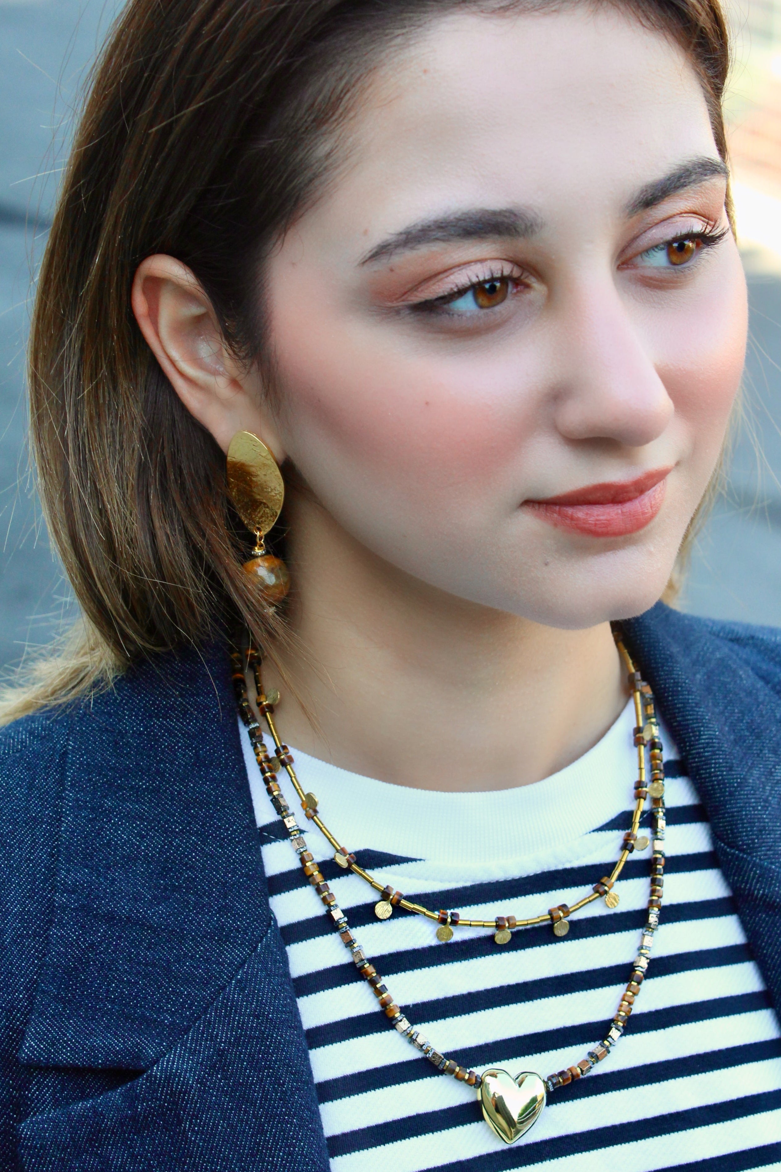 GRECO KAPLAN GÖZÜ KOLYE