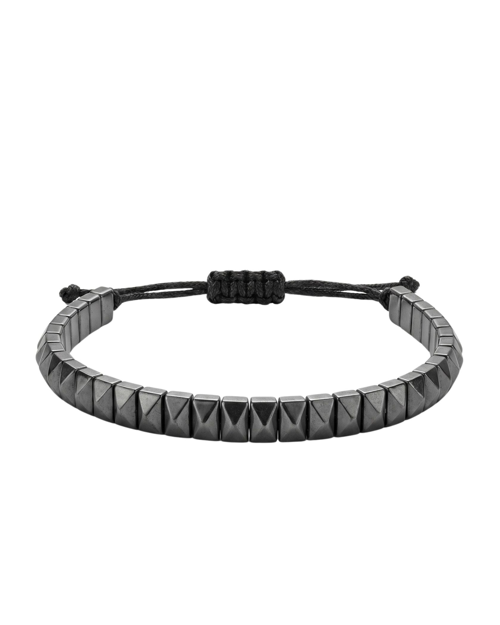 DARK GRAY HEMATITE BRACELET