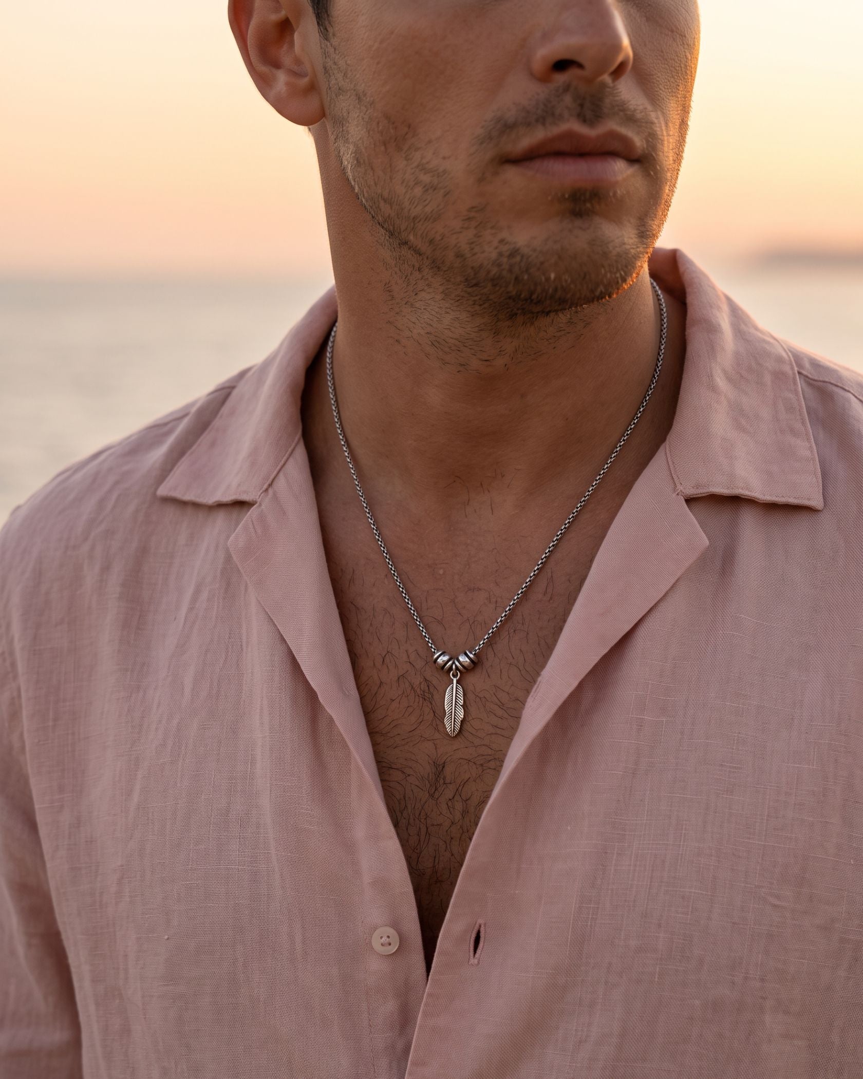 LEAF CHAIN NECKLACE