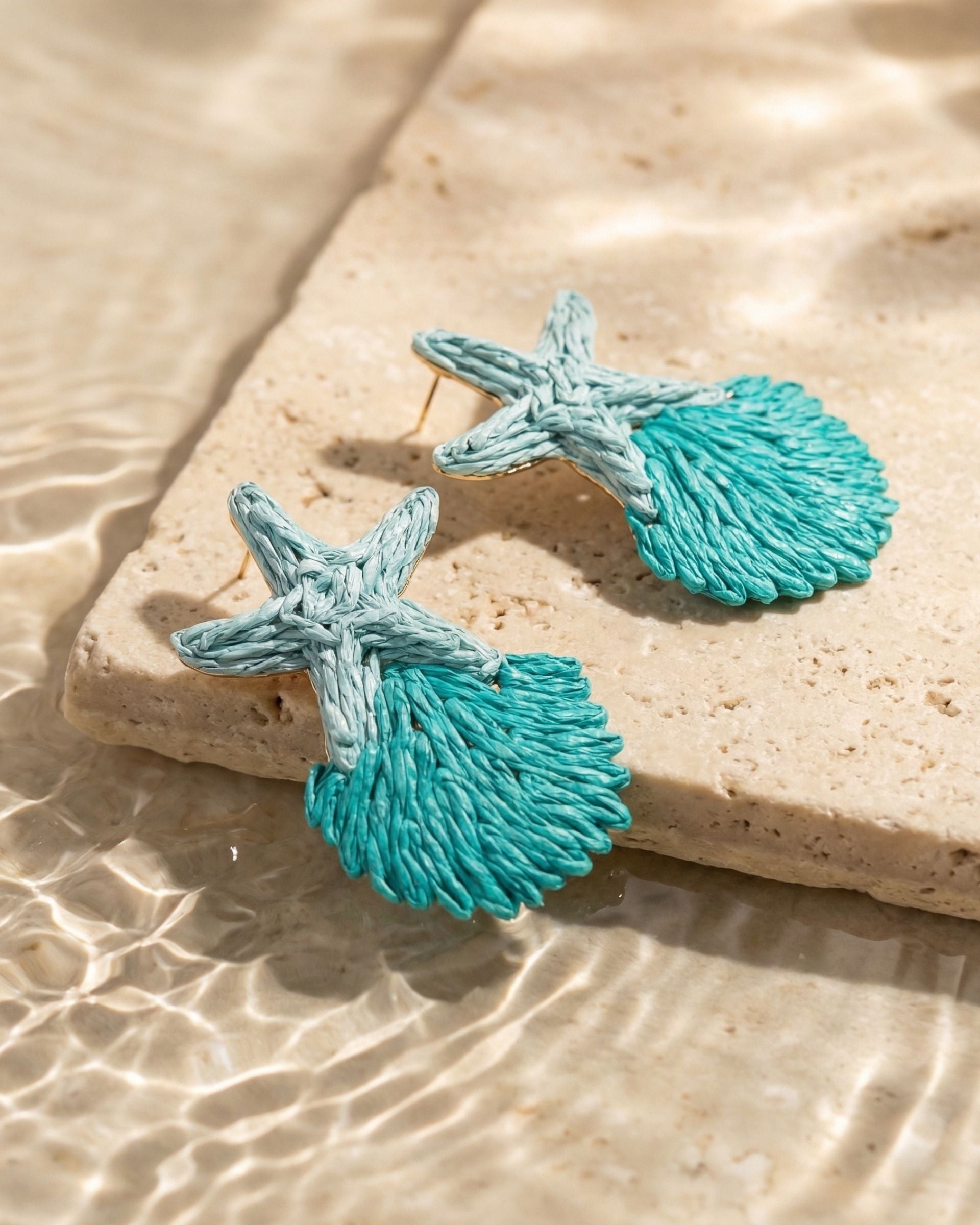 TIDE TREASURE OCEAN BLUE EARRINGS