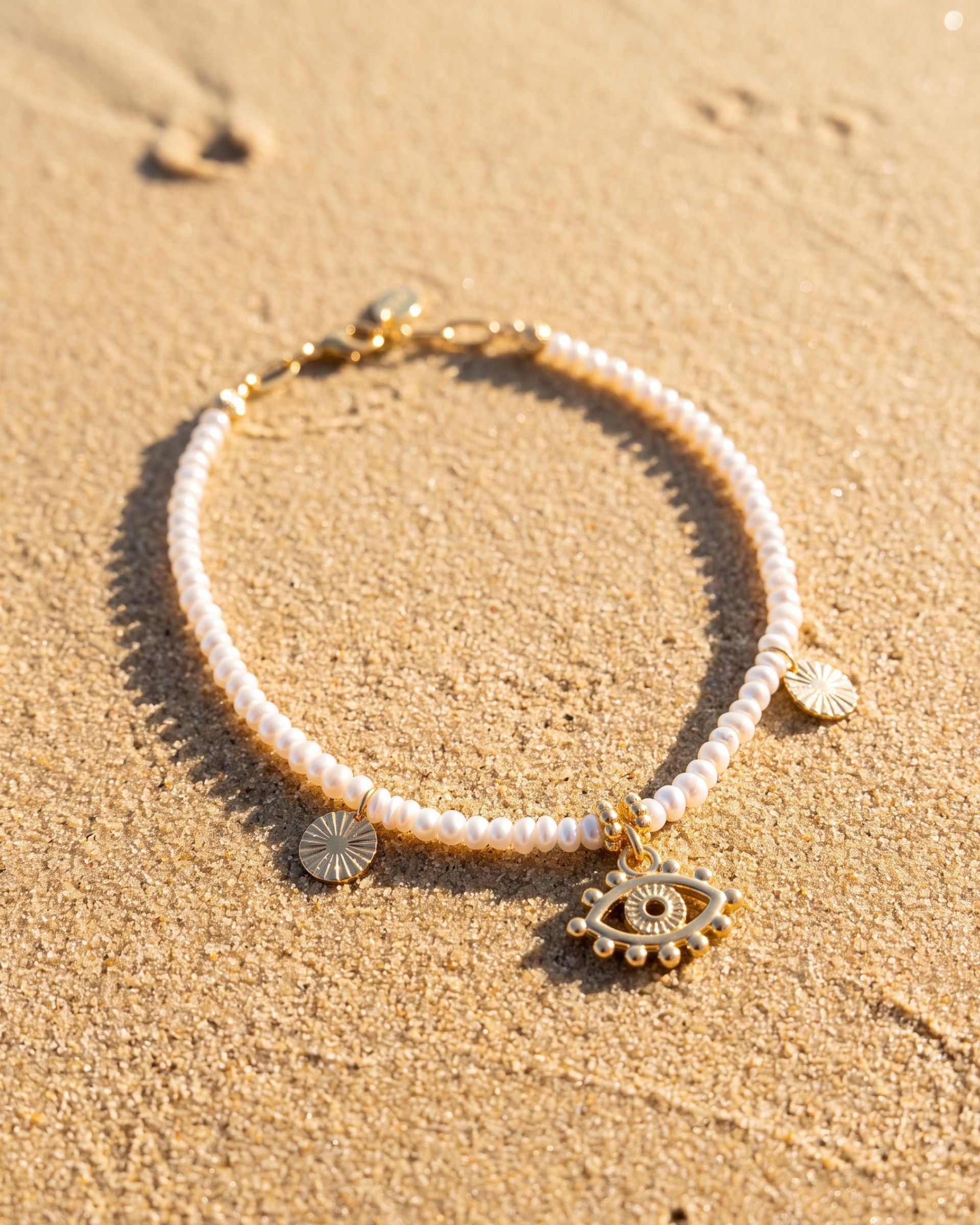PEARL GUARDIAN ANKLET