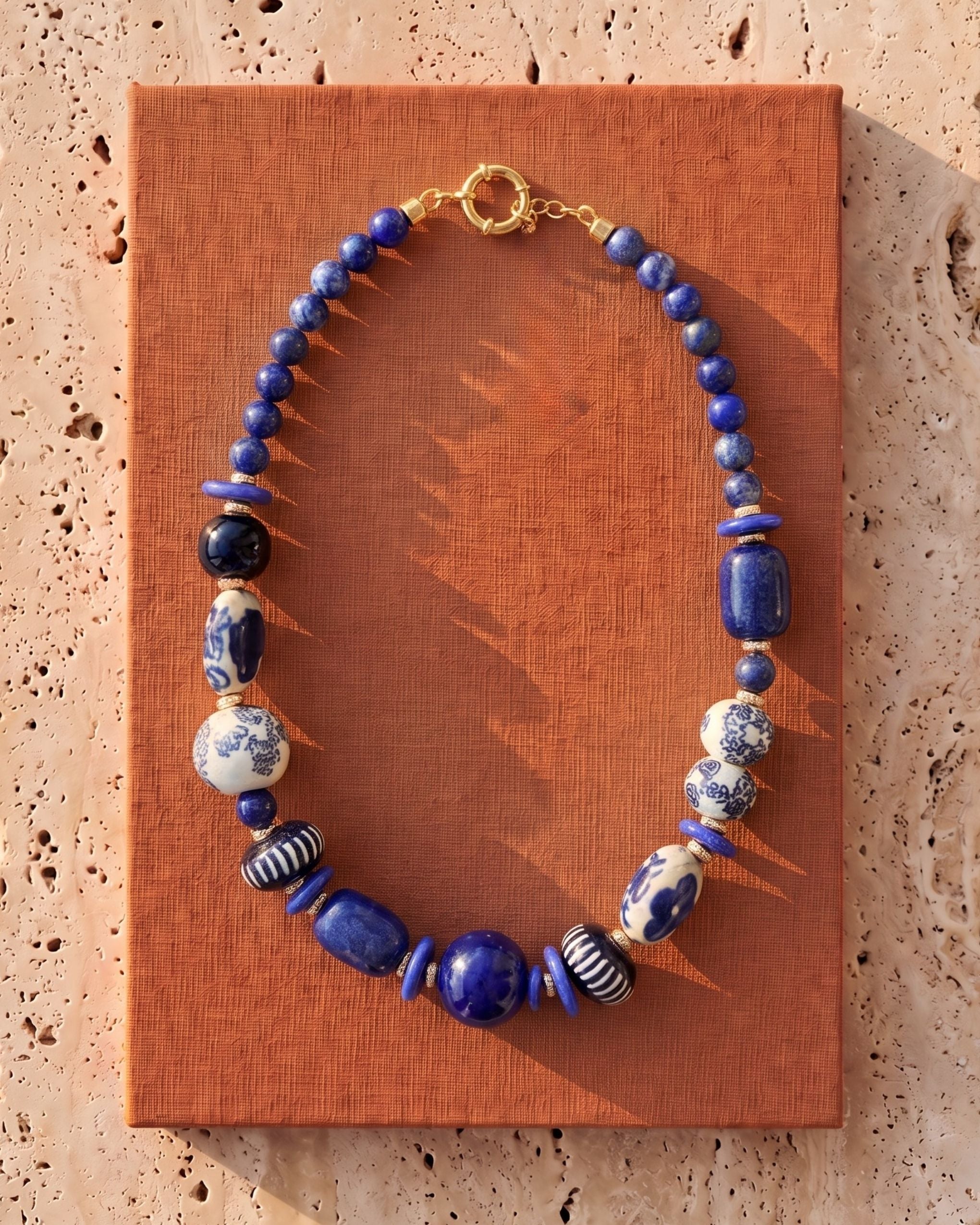 AZUL MARÉ LAPIS NECKLACE