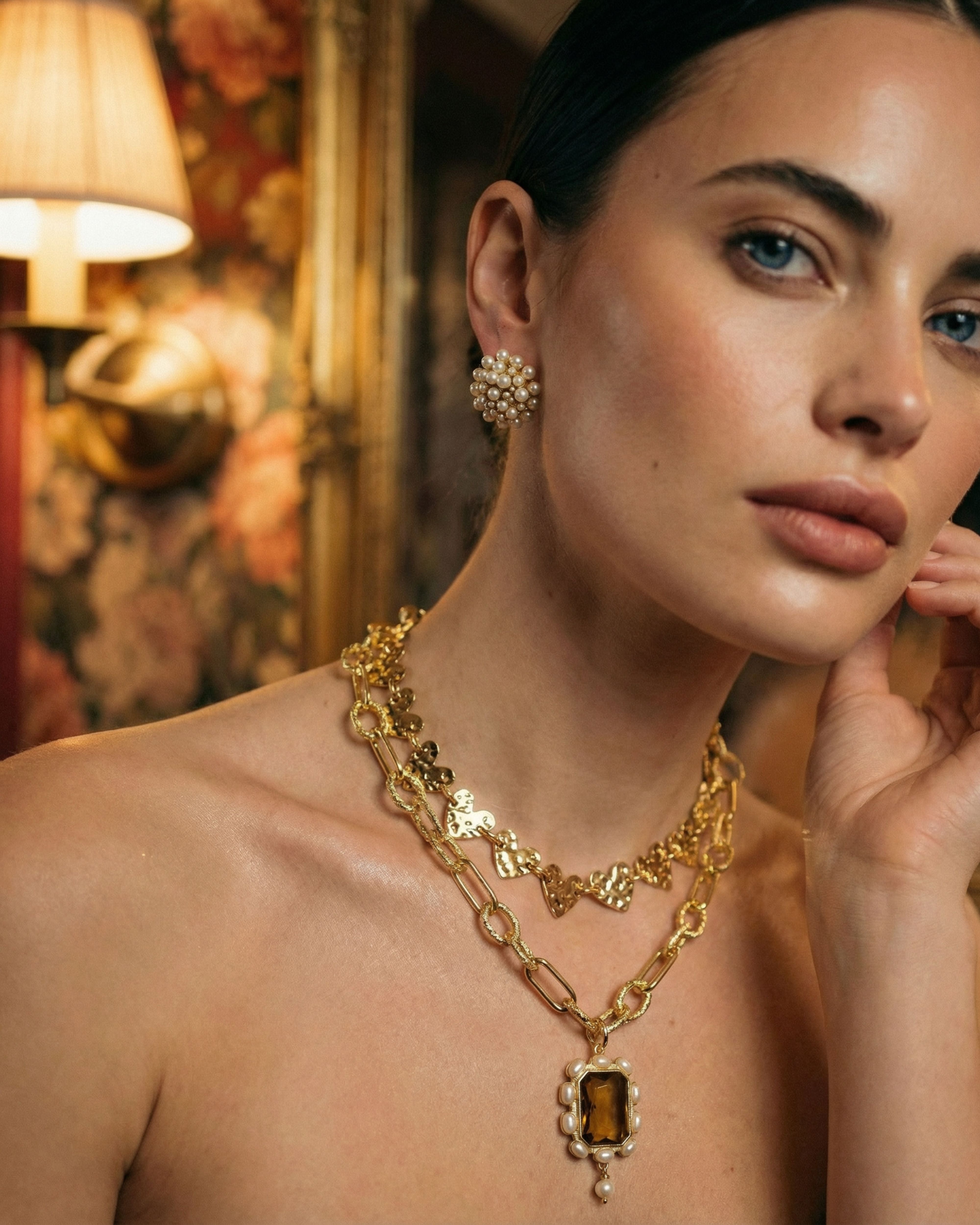 MOLTEN HEART NECKLACE