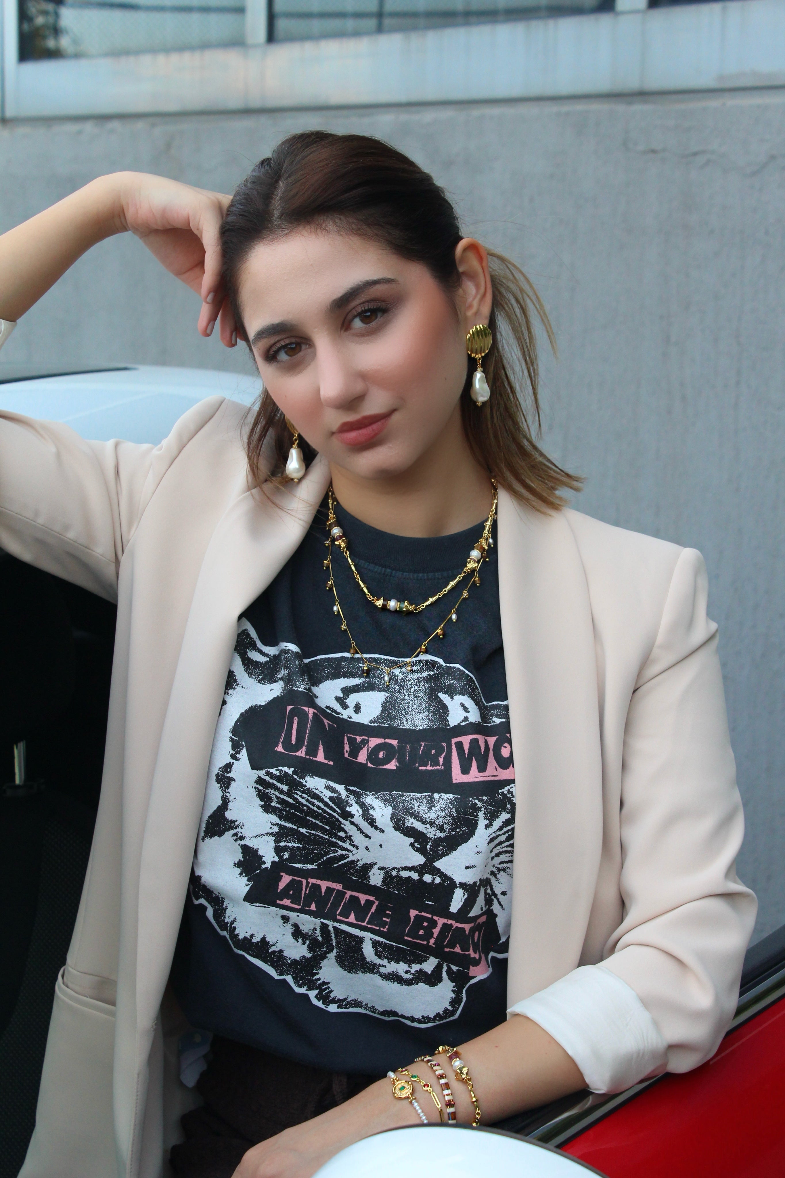 MADELEINE BAROQUE PEARL EARRINGS