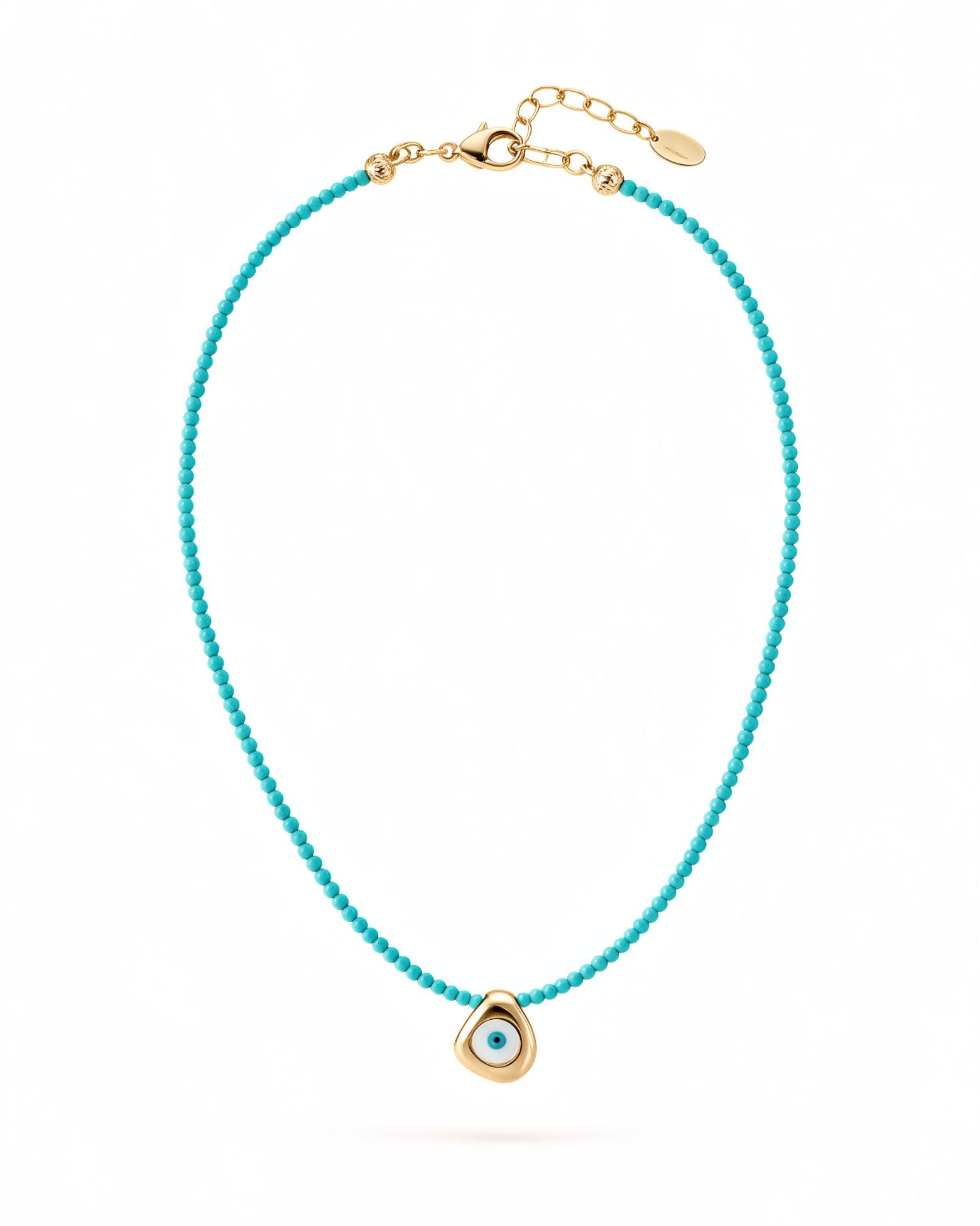 AURA EYE TEAL TURKUAZ KOLYE