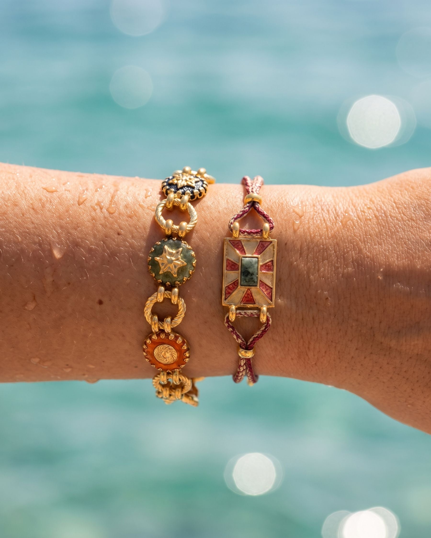 MOSAIC ROPE BRACELET