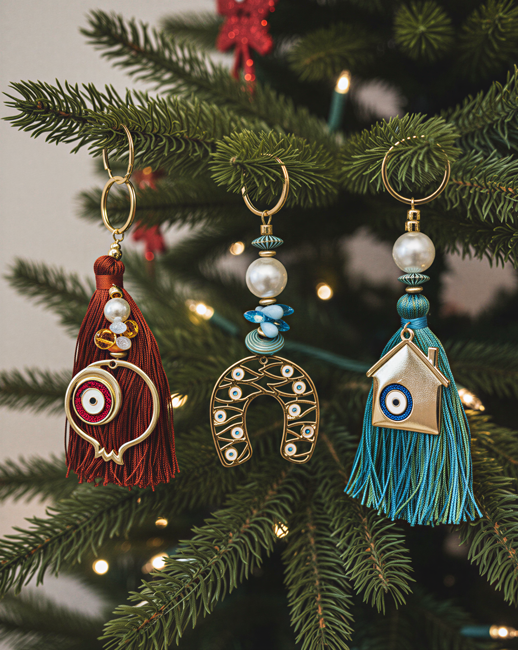 KISMET BEYAZ NAL ANAHTARLIK / ÇANTA CHARMI