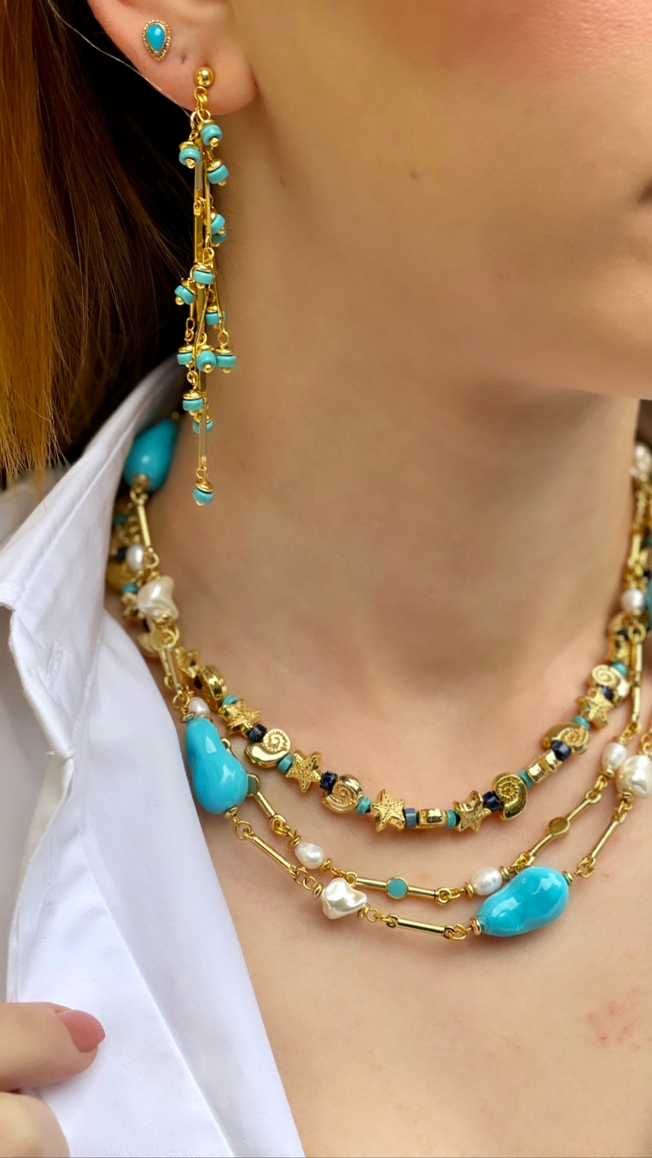 MIAMI TURQUOISE NECKLACE