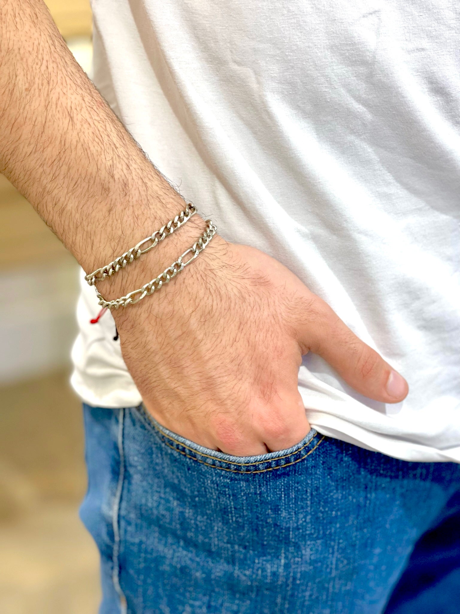 SILVER CHAIN BRACELET