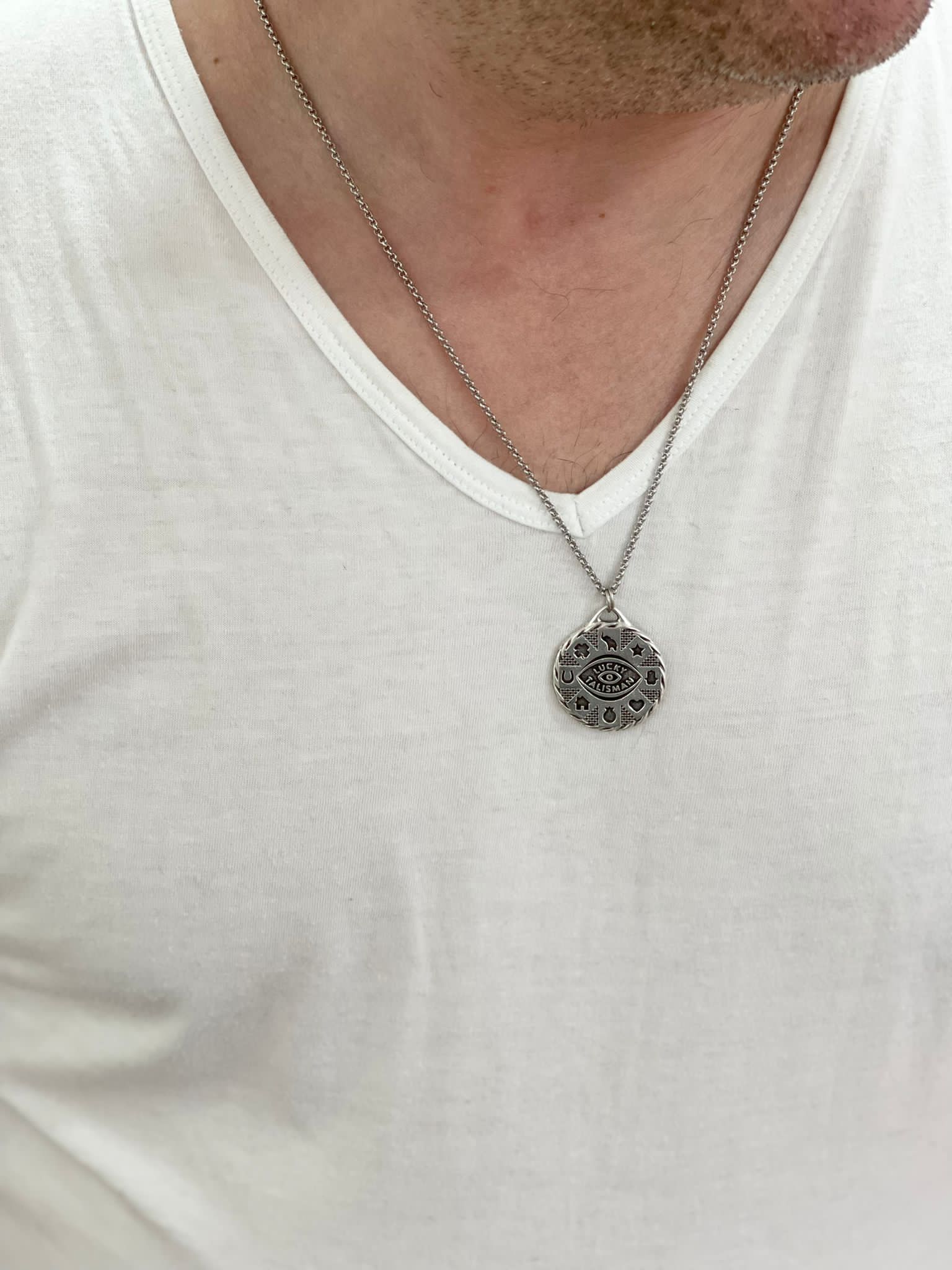 LUCKY TALISMAN CHAIN NECKLACE