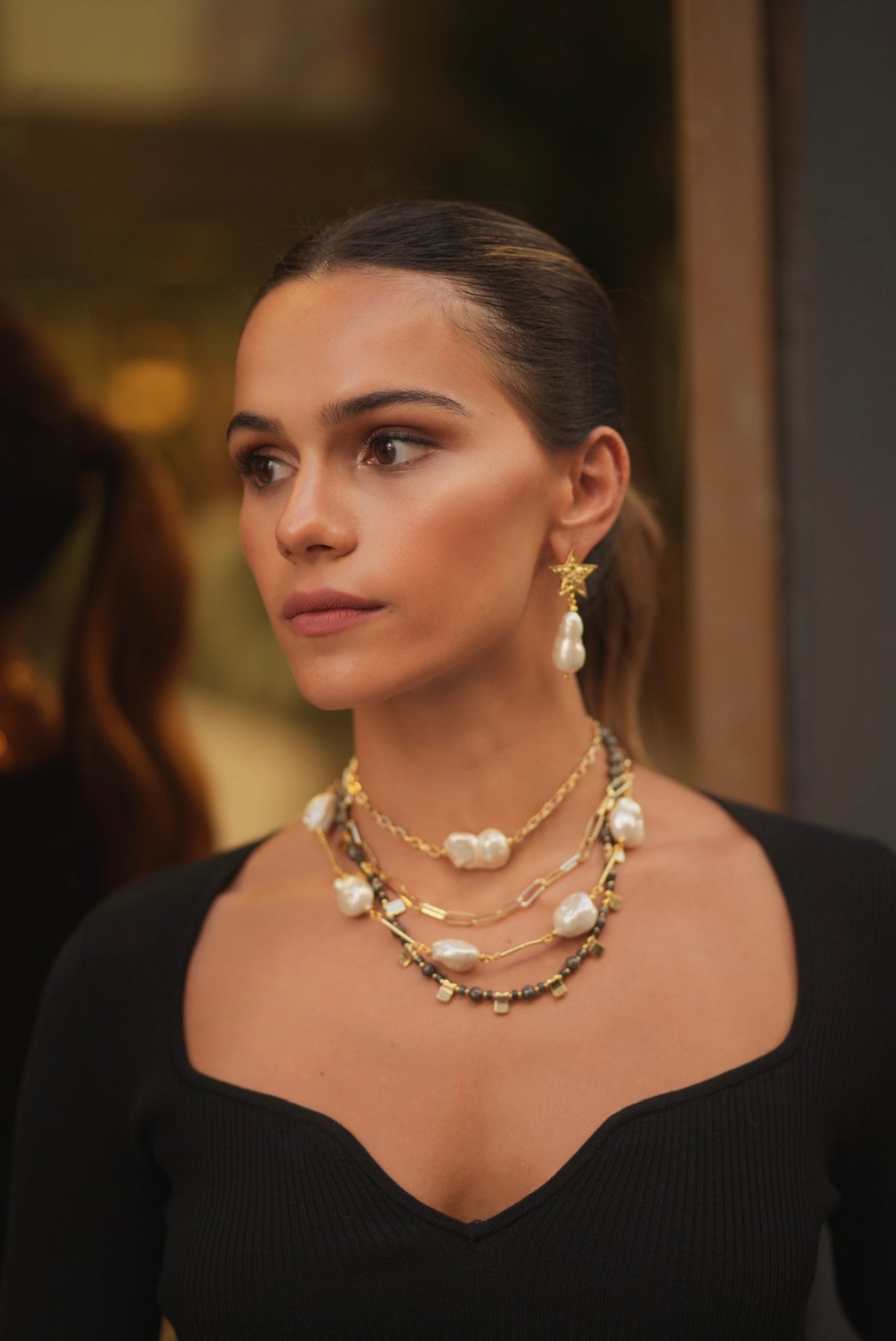 QUEEN BAROQUE PEARL NECKLACE