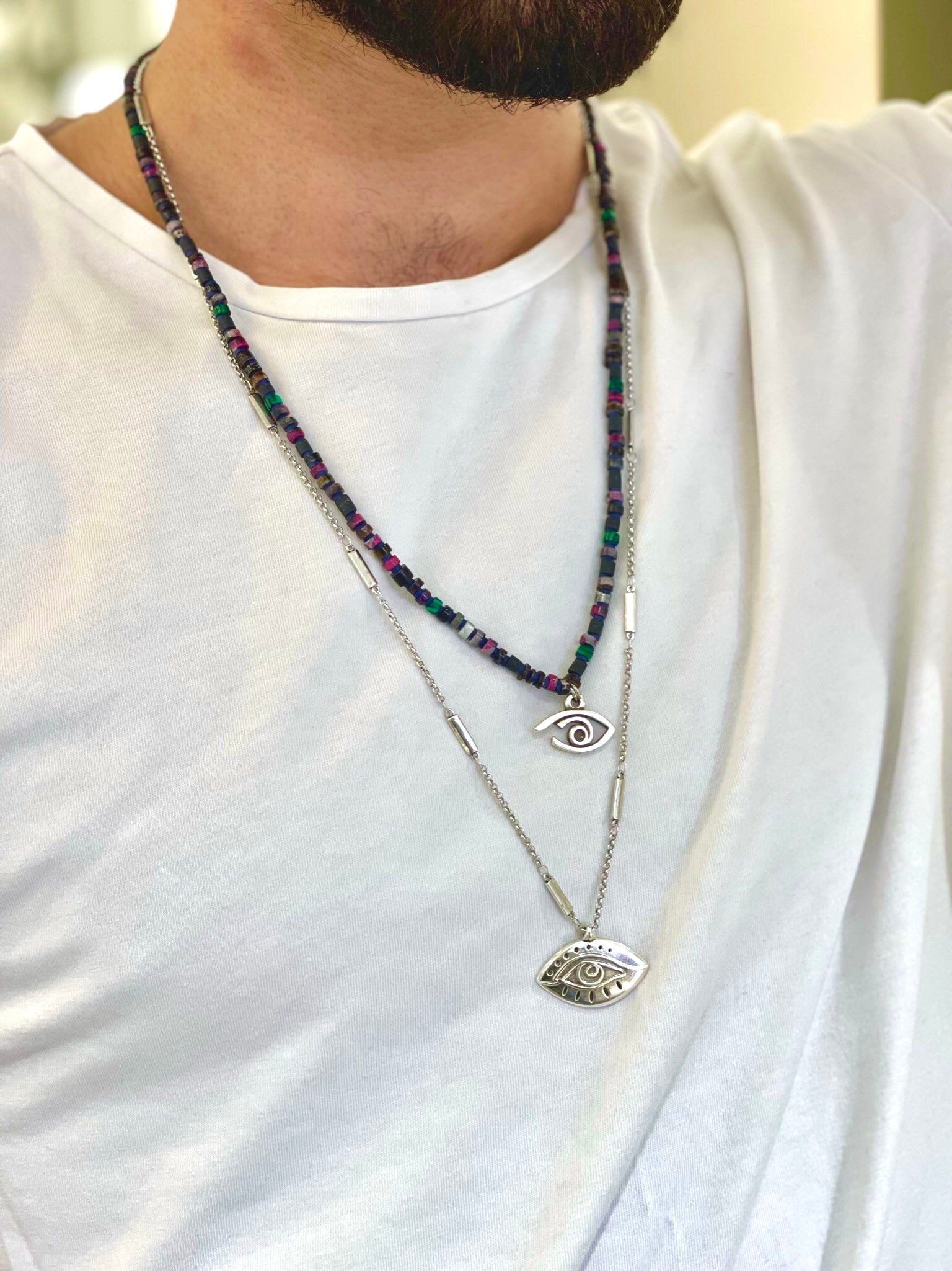 EVIL EYE CHAIN NECKLACE