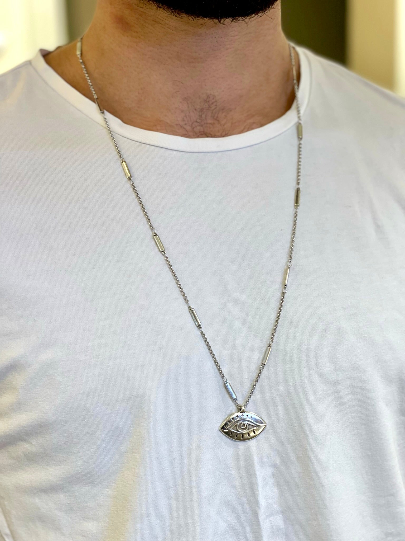 EVIL EYE CHAIN NECKLACE