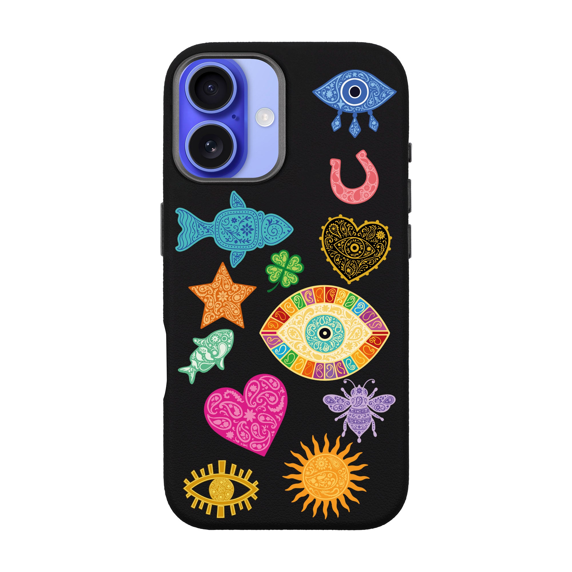 CHARMS BY BERRİN ÖZKAN – iPhone Leather Premium Case with MagSafe Compatibility