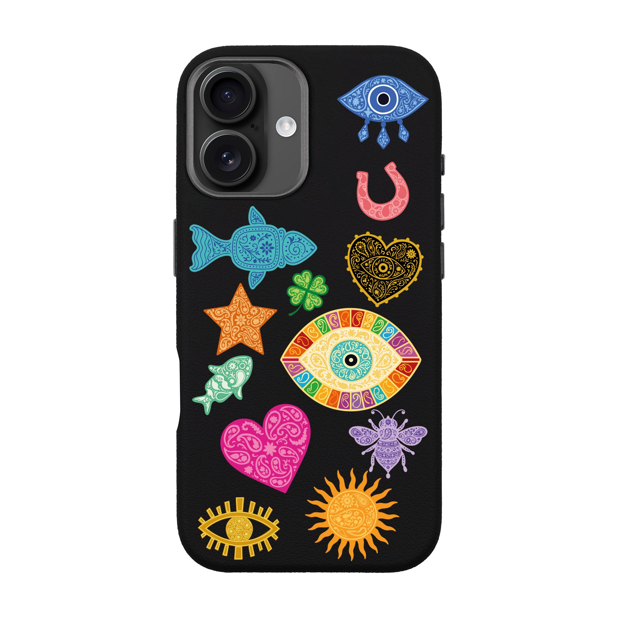 CHARMS BY BERRİN ÖZKAN – iPhone Leather Premium Case with MagSafe Compatibility