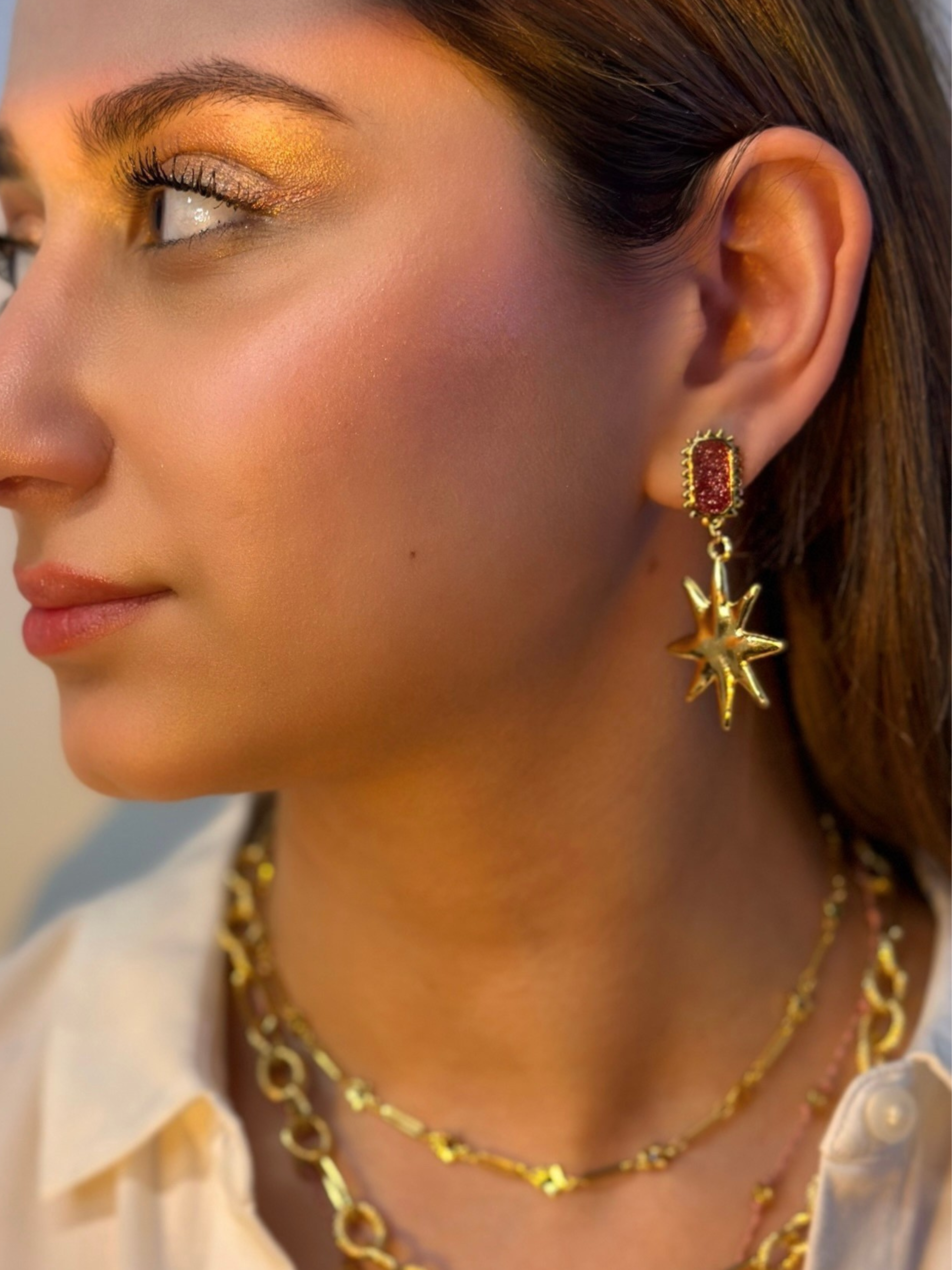 RADIANT STAR EARRINGS