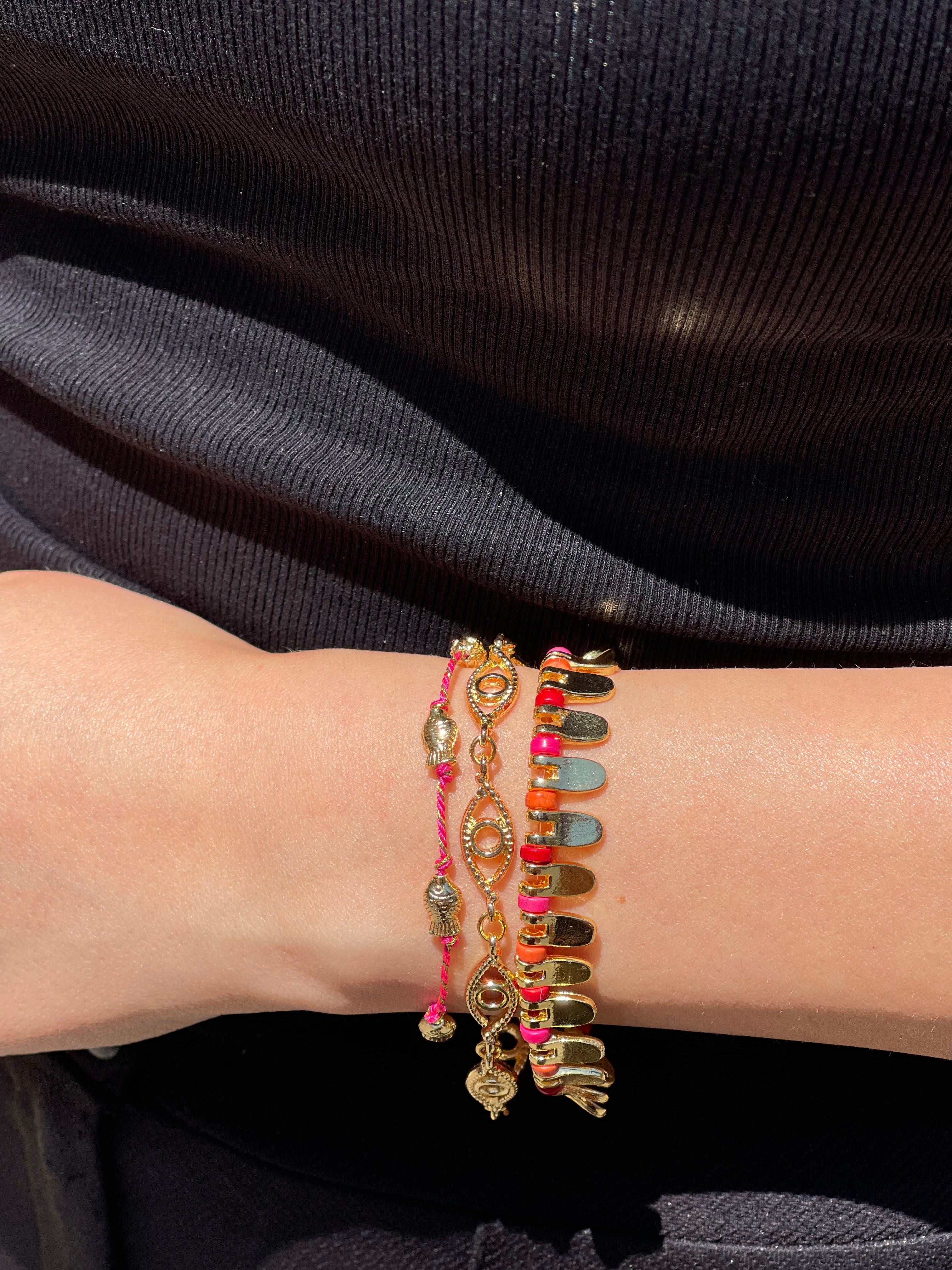 ETERNAL GAZE GOLD PLATED BRACELET