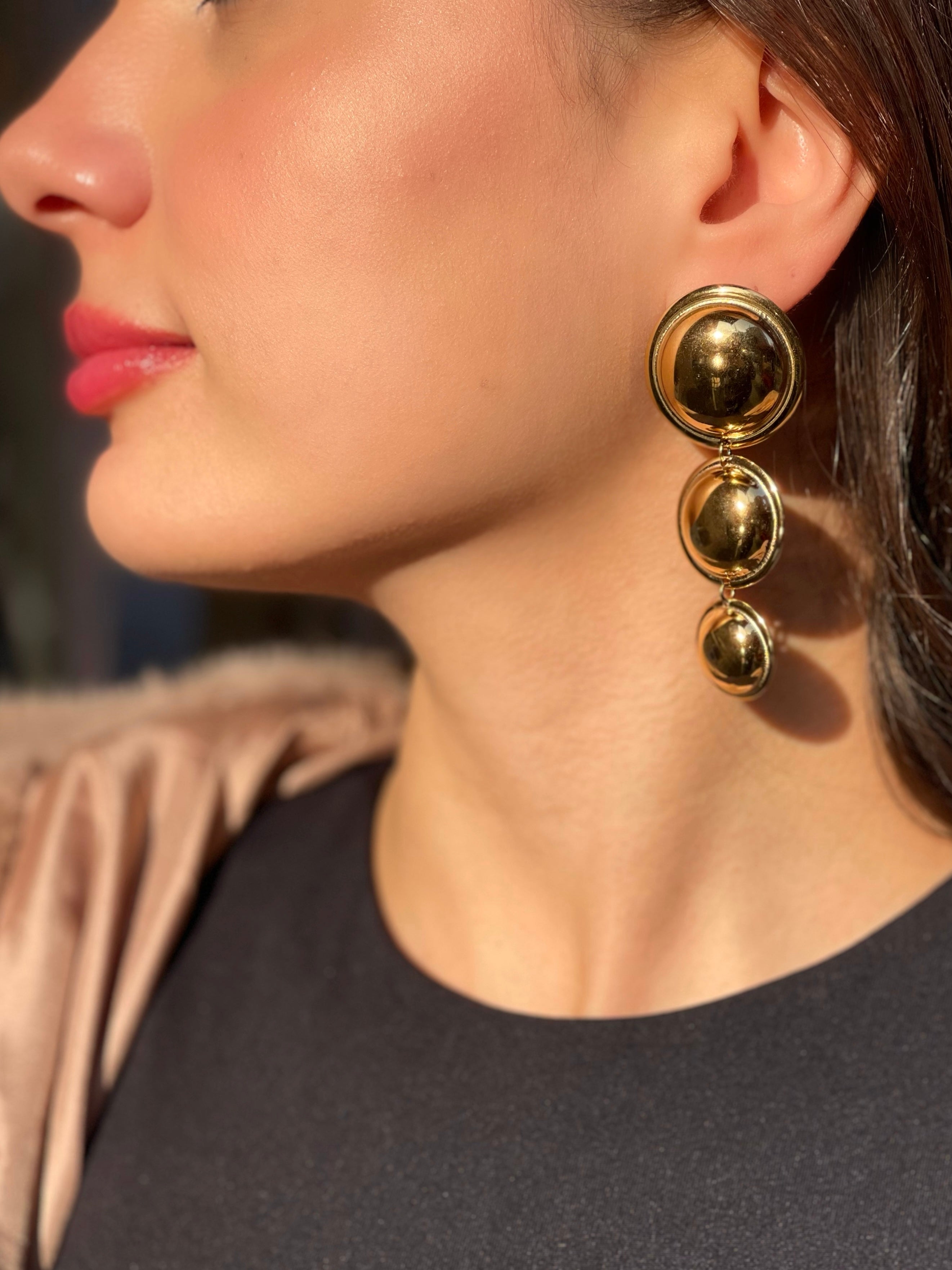 GOLDEN ORBIT EARRINGS