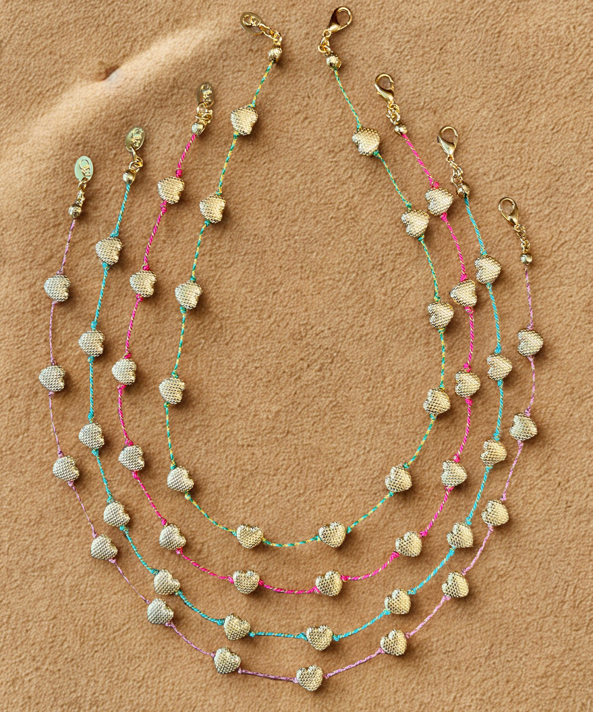 SUMMER MUSE BOLD HEART ROPE NECKLACE