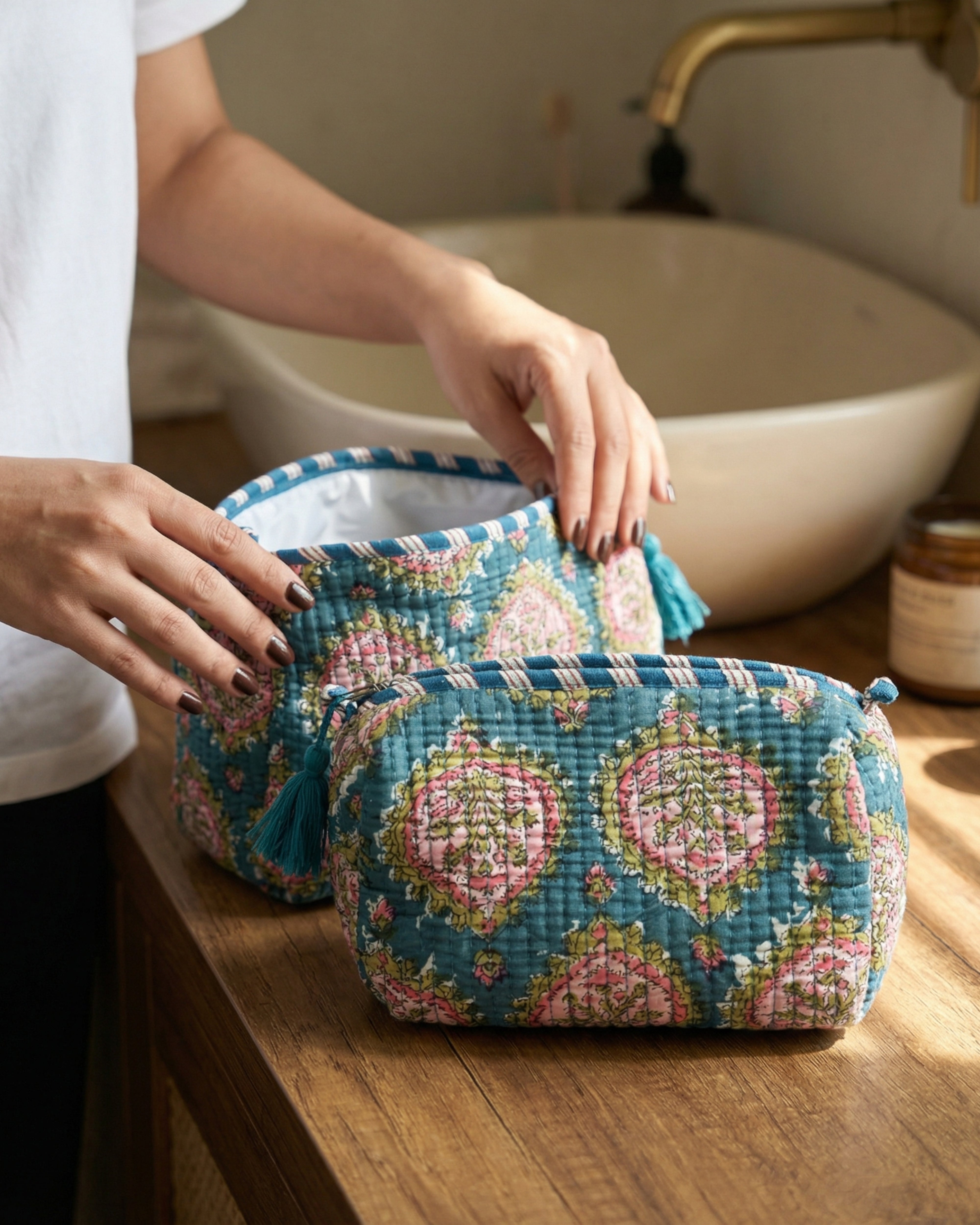 SULTAN'S GARDEN POUCH SET