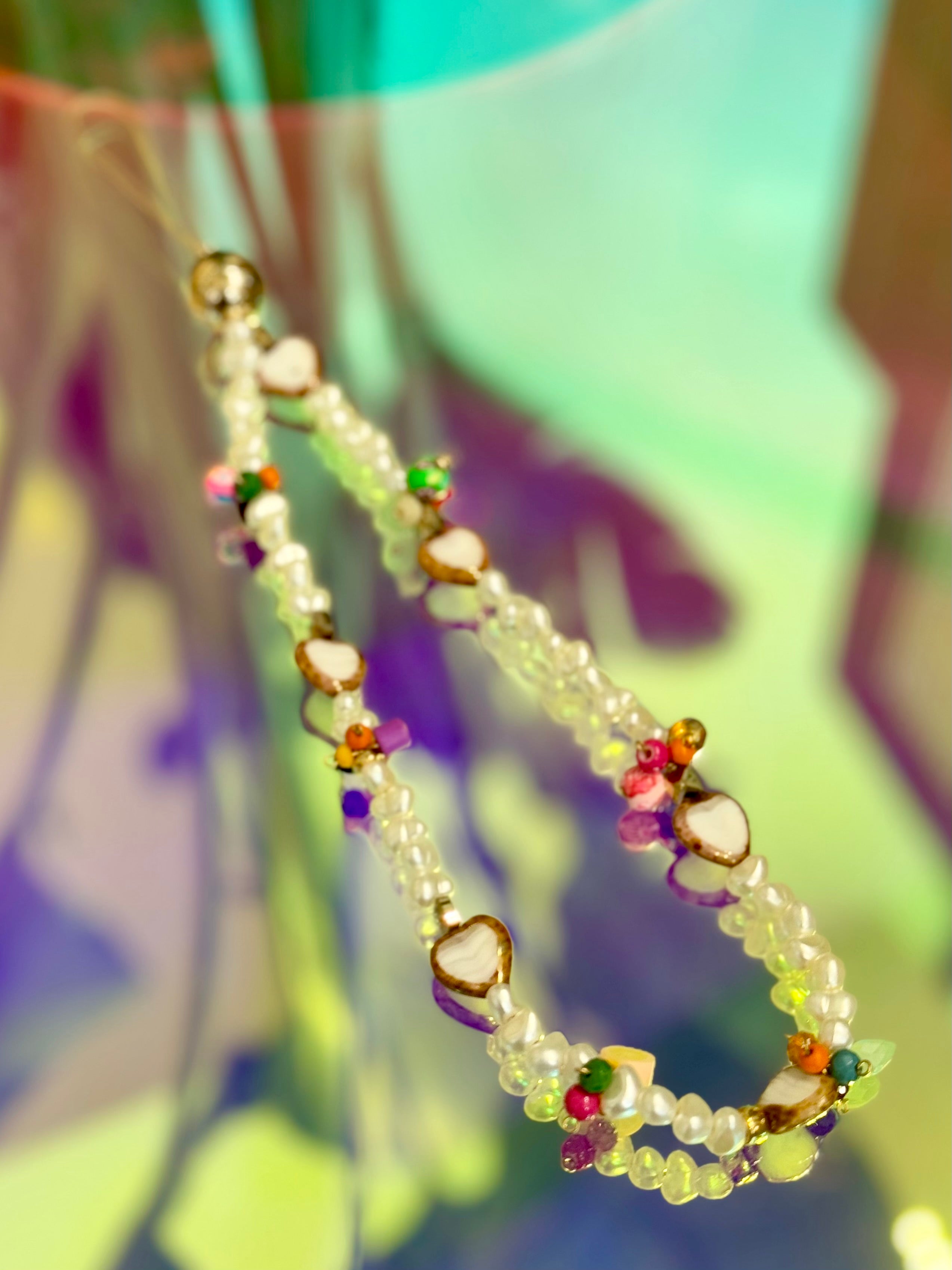 PEARL POP PHONE STRAP