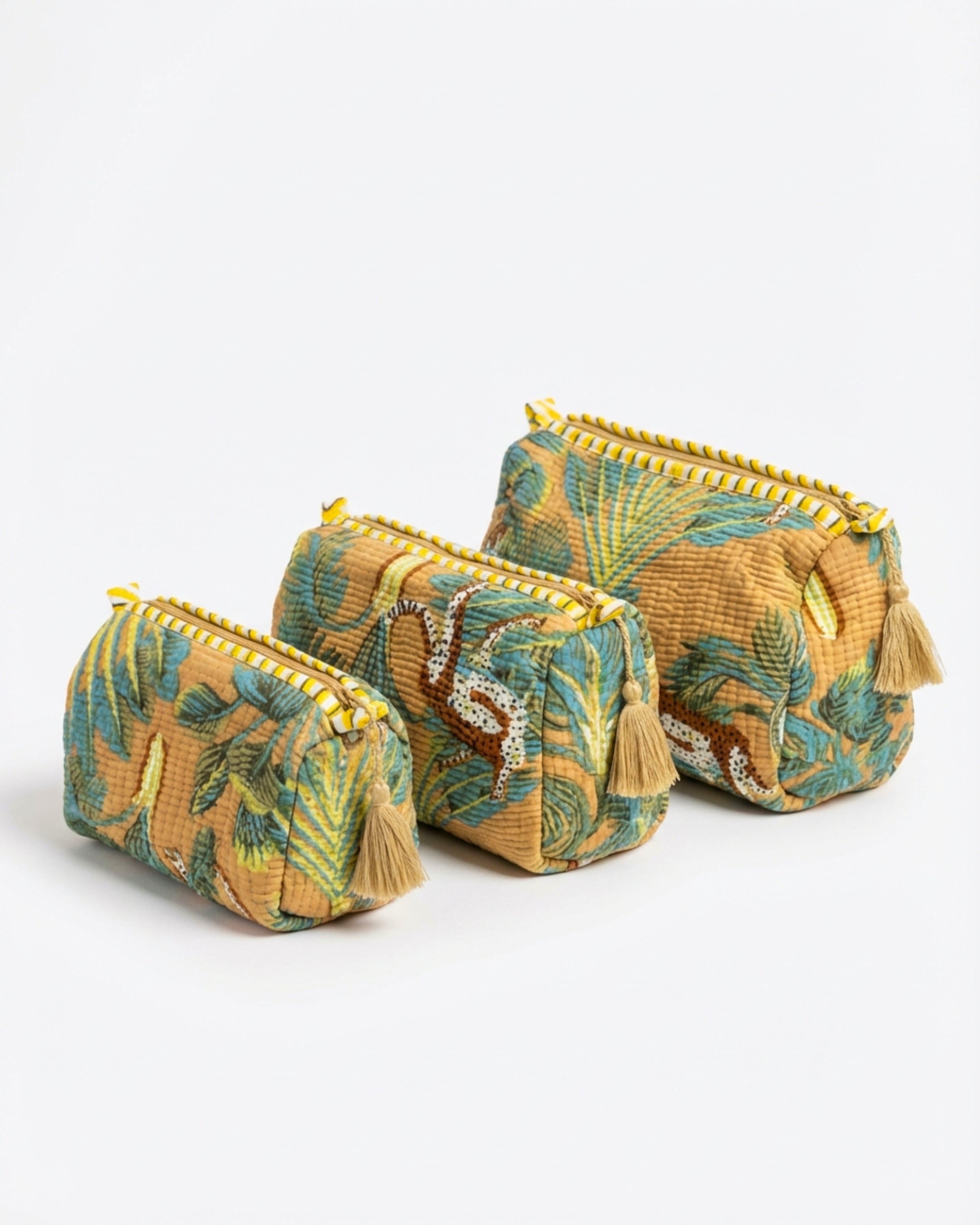 KENYA YELLOW POUCH SET